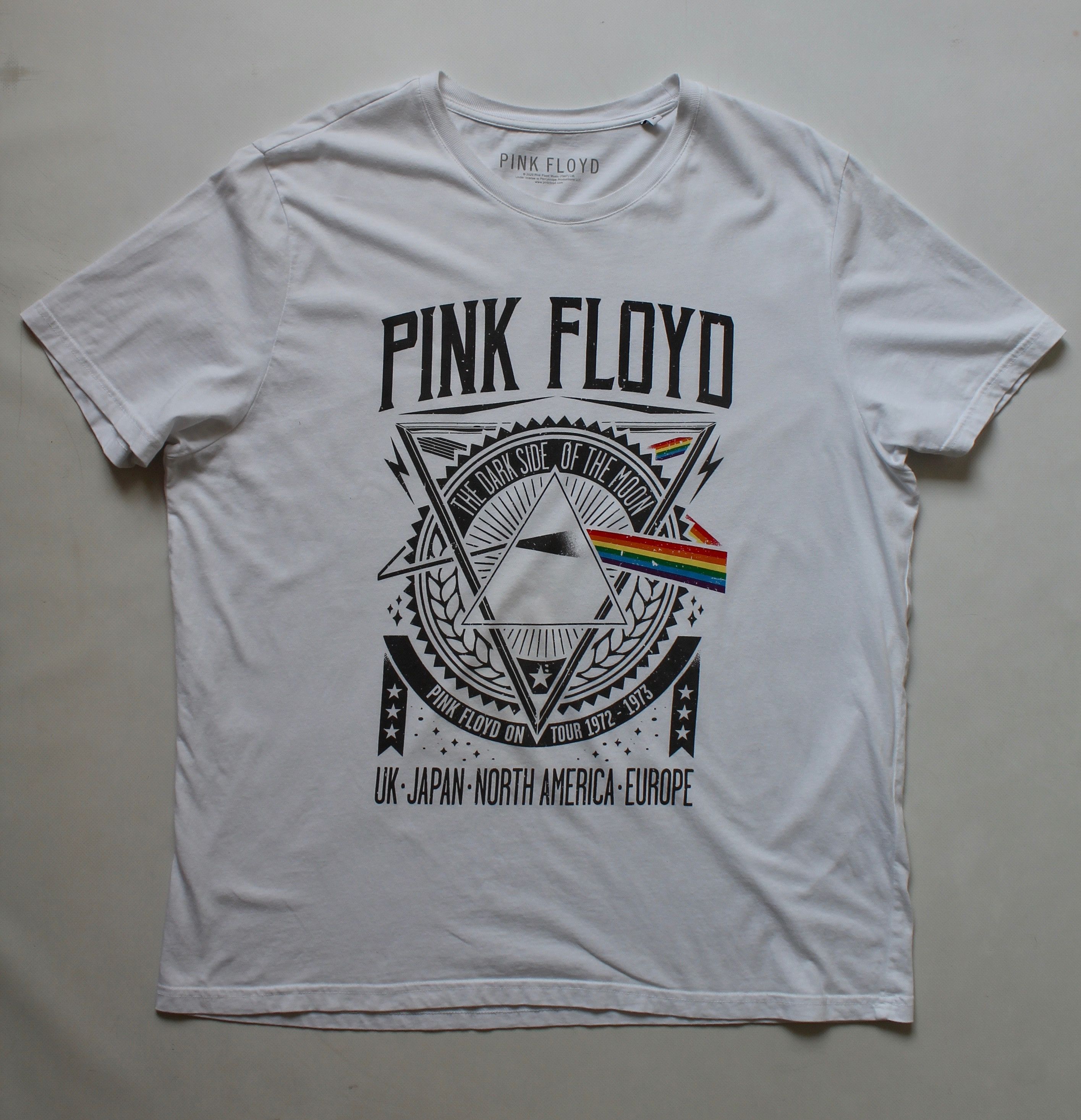 Pink Floyd Pink Floyd t shirt the dark side of the moon Size US XL / EU 56 / 4 - 6 Thumbnail