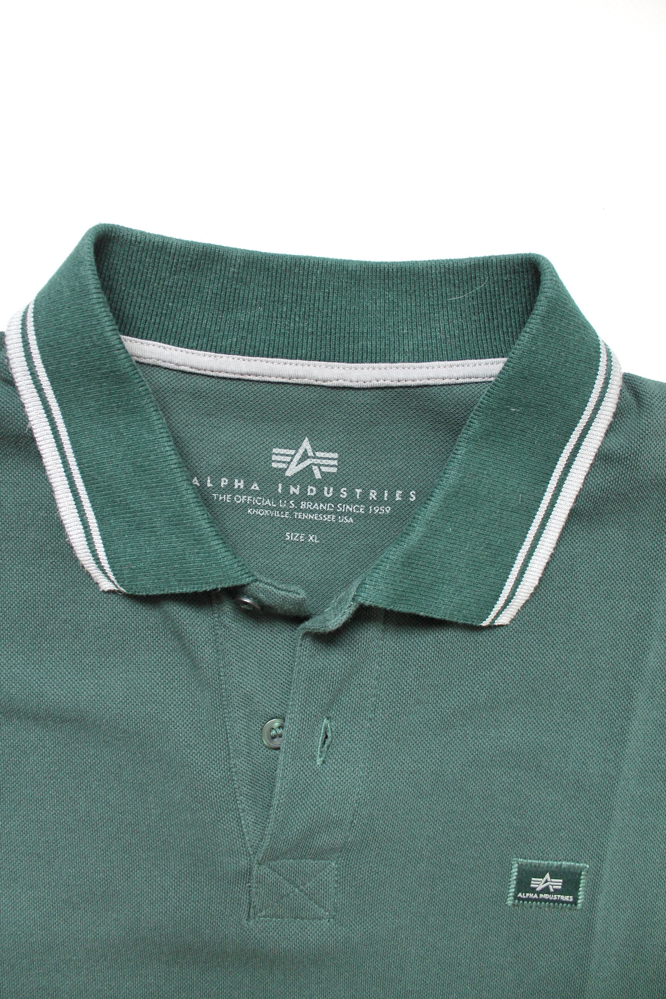 Alpha Industries Alpha Industries Military Polo Shirt Short Sleeve Size US L / EU 52-54 / 3 - 3 Thumbnail