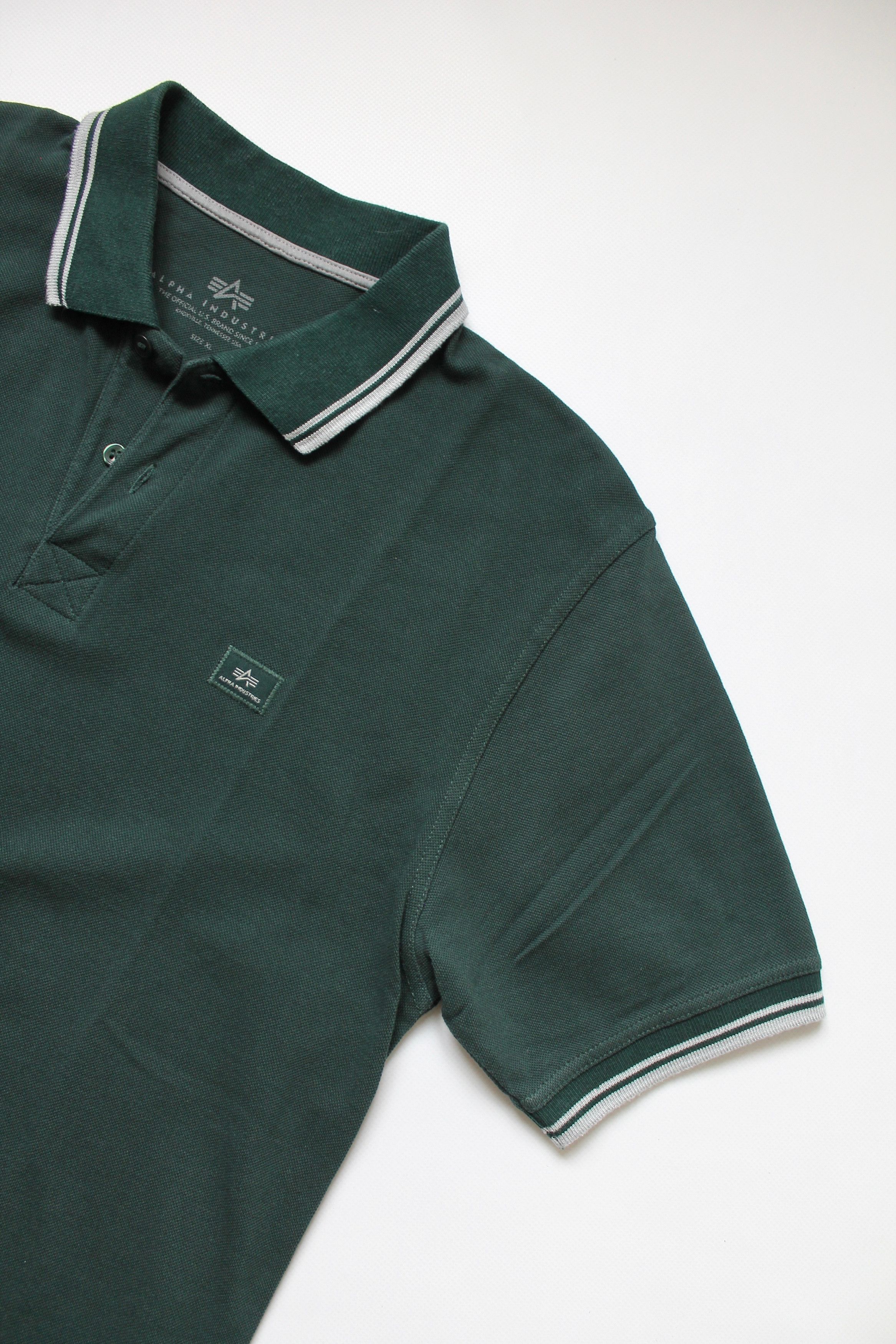 Alpha Industries Alpha Industries Military Polo Shirt Short Sleeve Size US L / EU 52-54 / 3 - 8 Thumbnail