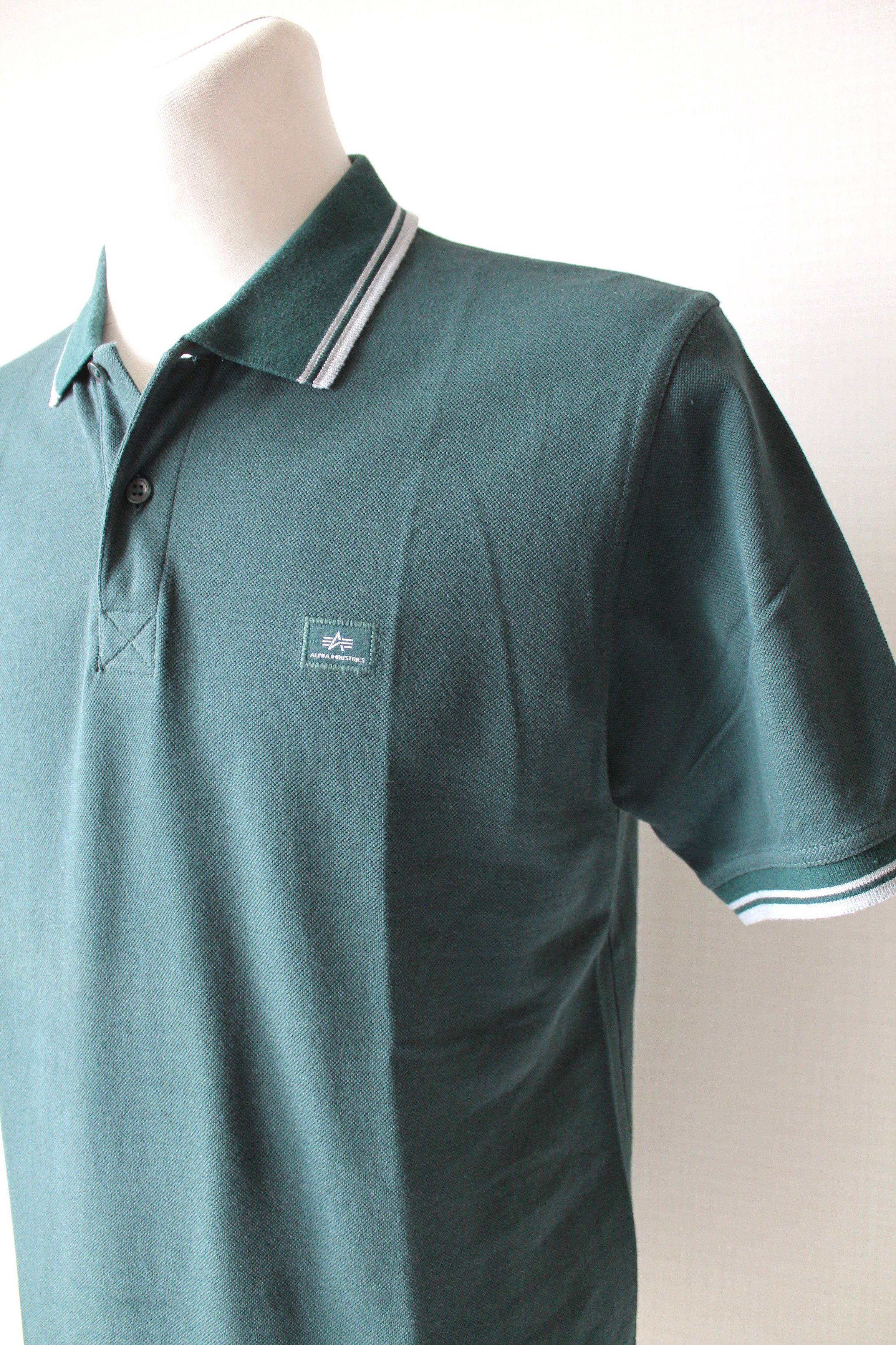 Alpha Industries Alpha Industries Military Polo Shirt Short Sleeve Size US L / EU 52-54 / 3 - 11 Thumbnail