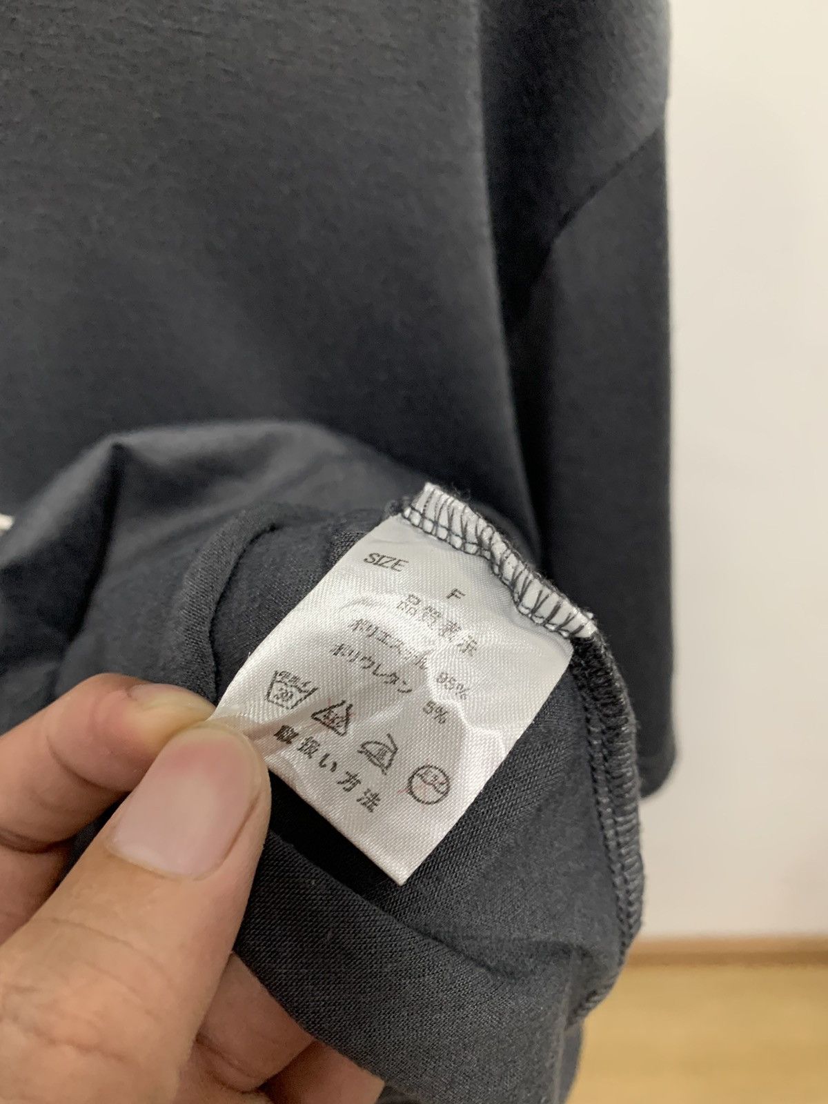 Japanese Brand Anap Shirt Bones Hand Size ONE SIZE - 6 Thumbnail