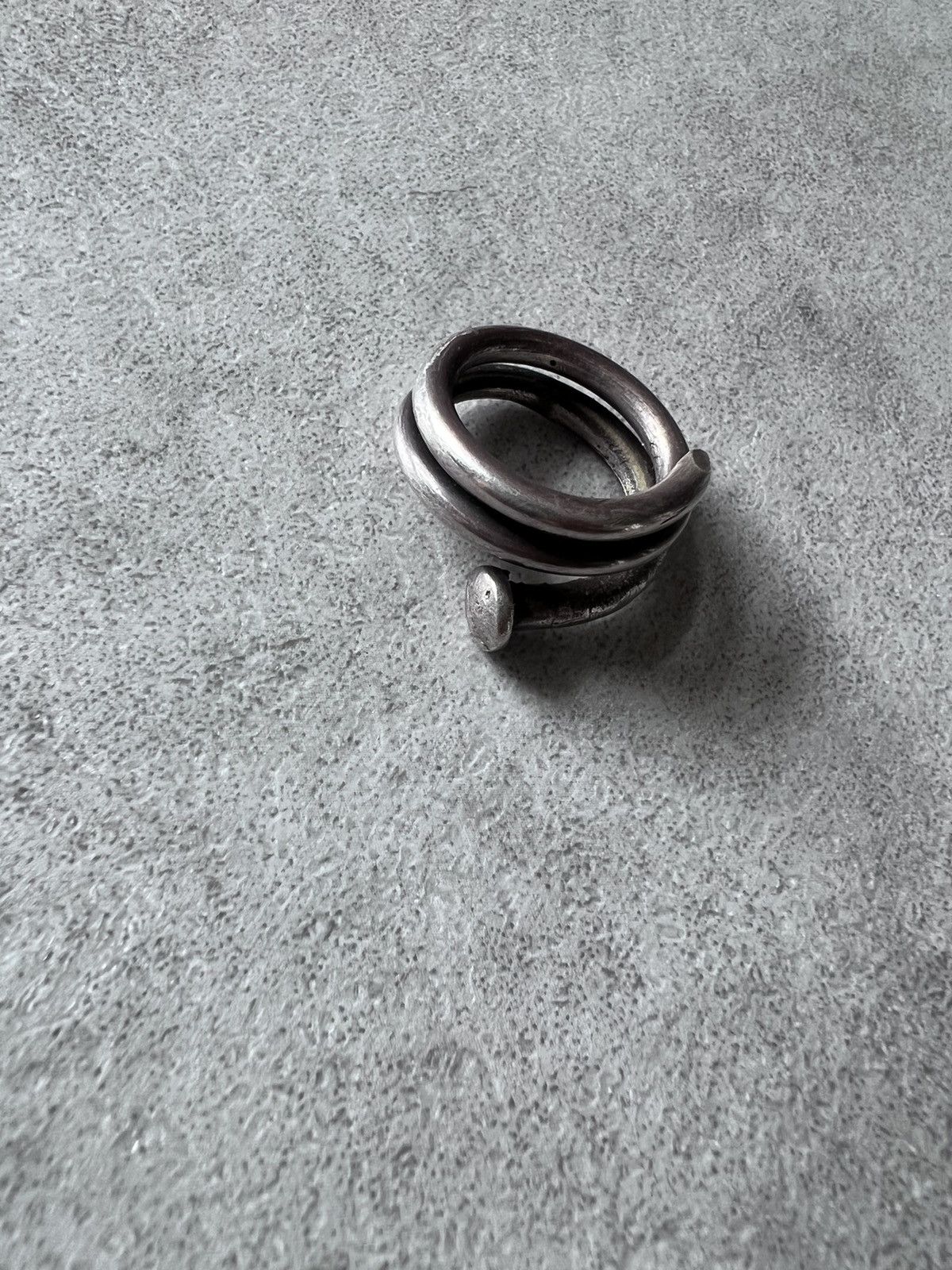 Carol Christian Poell Spiral Nail Ring    Grailed