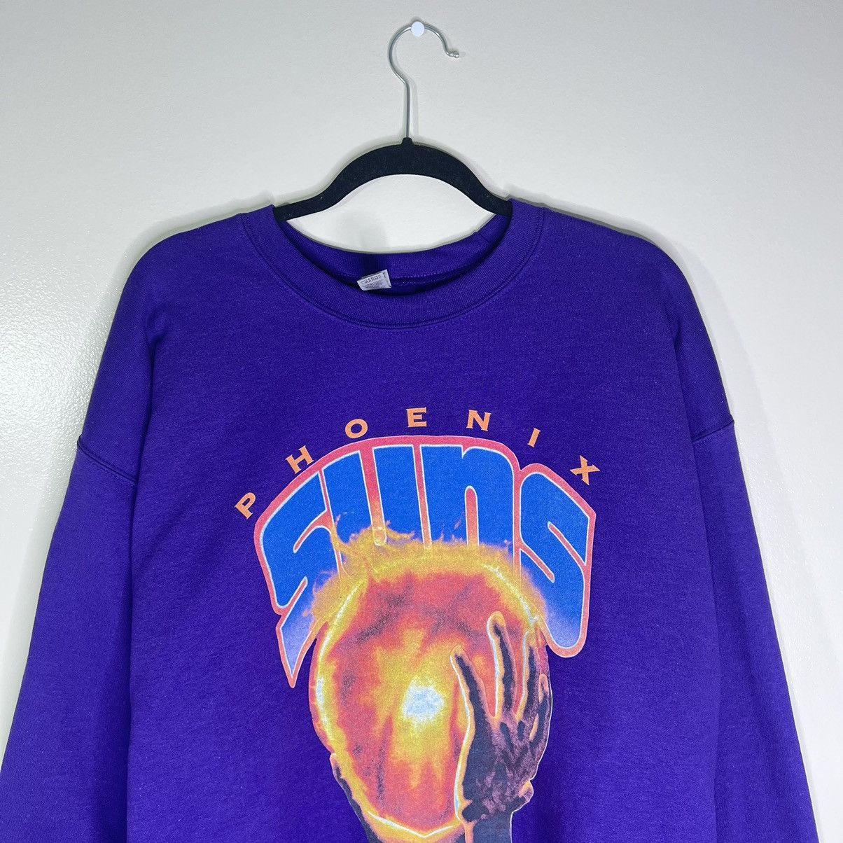 NBA Vintage 90s Phoenix Suns NBA Crewneck Sweatshirt custom Size US L / EU 52-54 / 3 - 8 Thumbnail