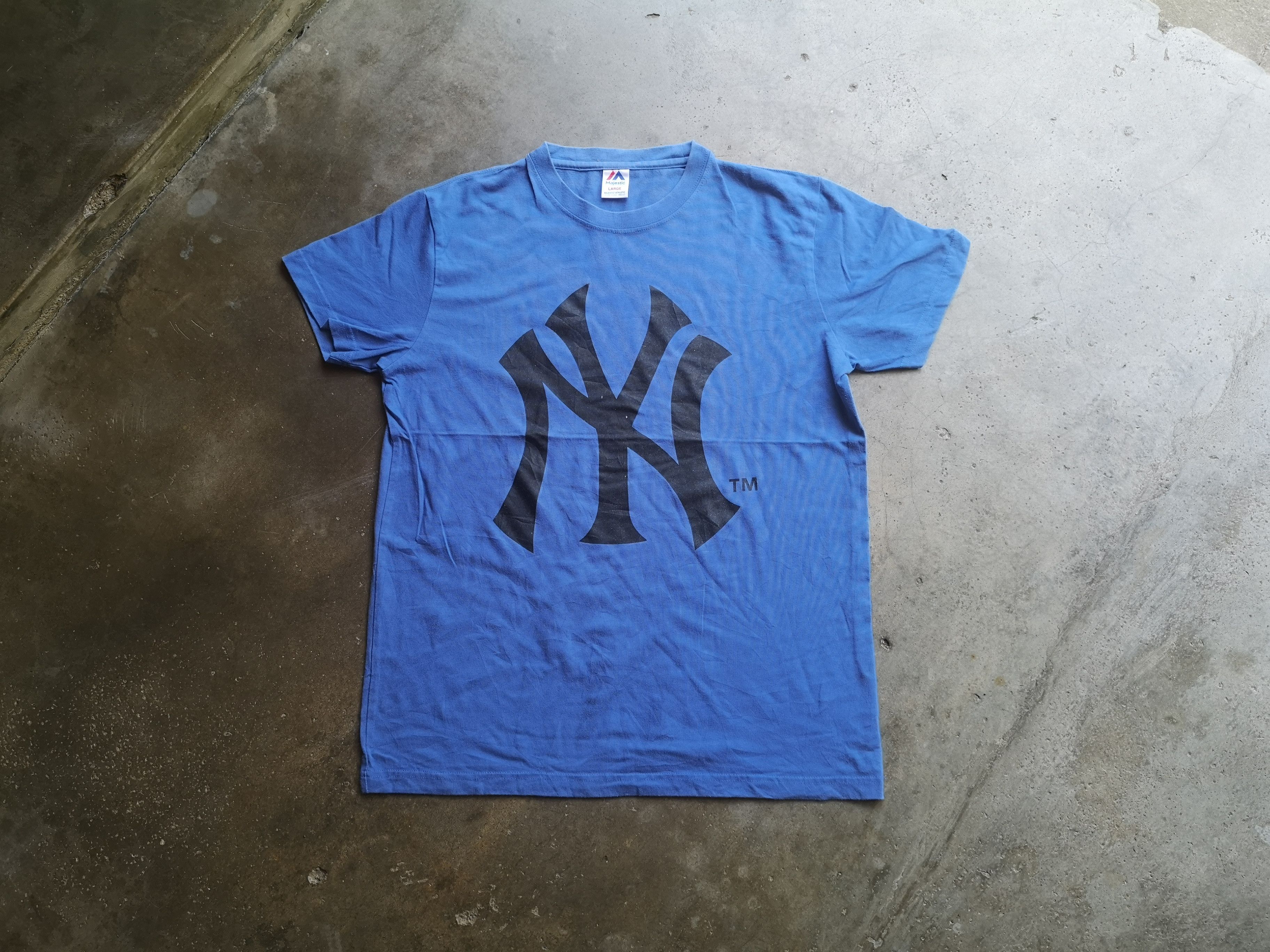 Majestic New York Big Logo Shirt Size US M / EU 48-50 / 2 - 1 Thumbnail