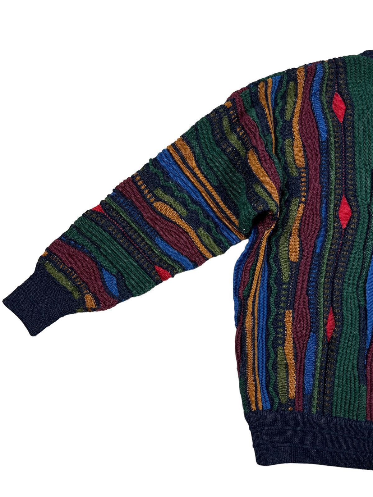 Other Vintage Limnos Australia 3D Knit Cardigan Size US L / EU 52-54 / 3 - 10 Thumbnail