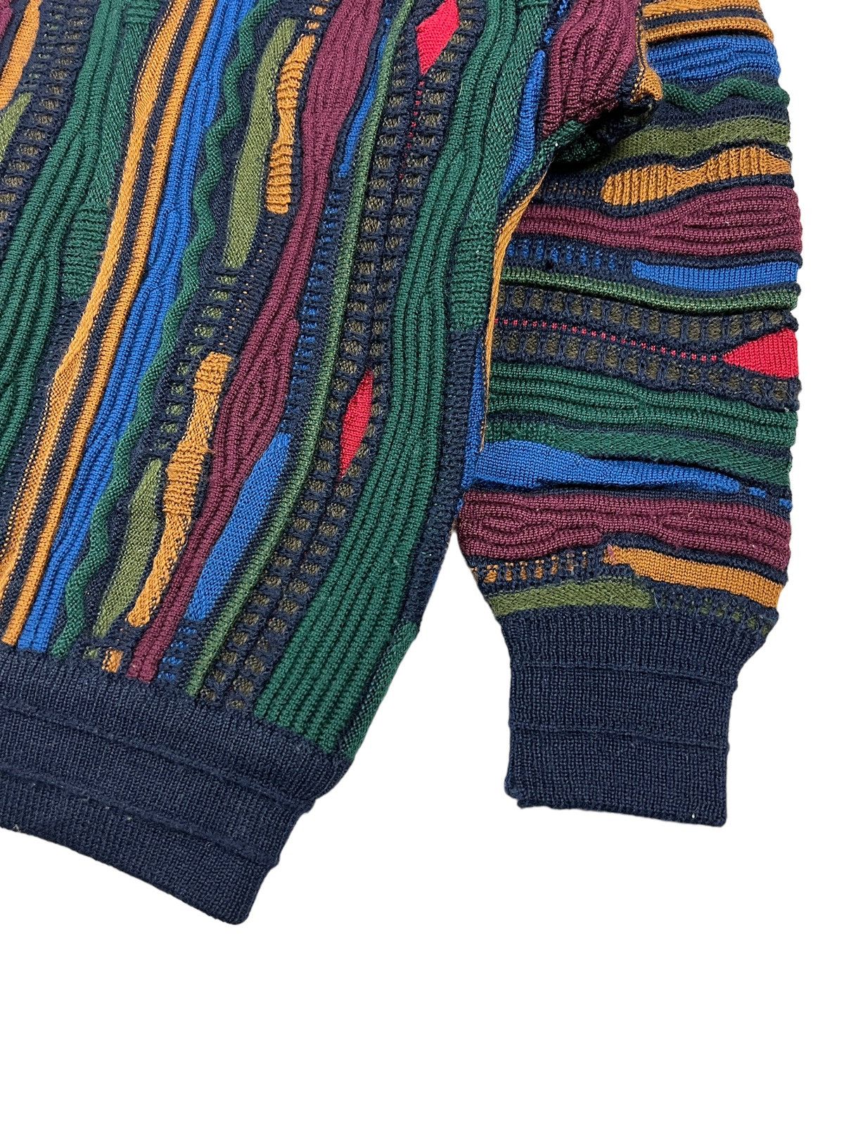 Other Vintage Limnos Australia 3D Knit Cardigan Size US L / EU 52-54 / 3 - 8 Thumbnail
