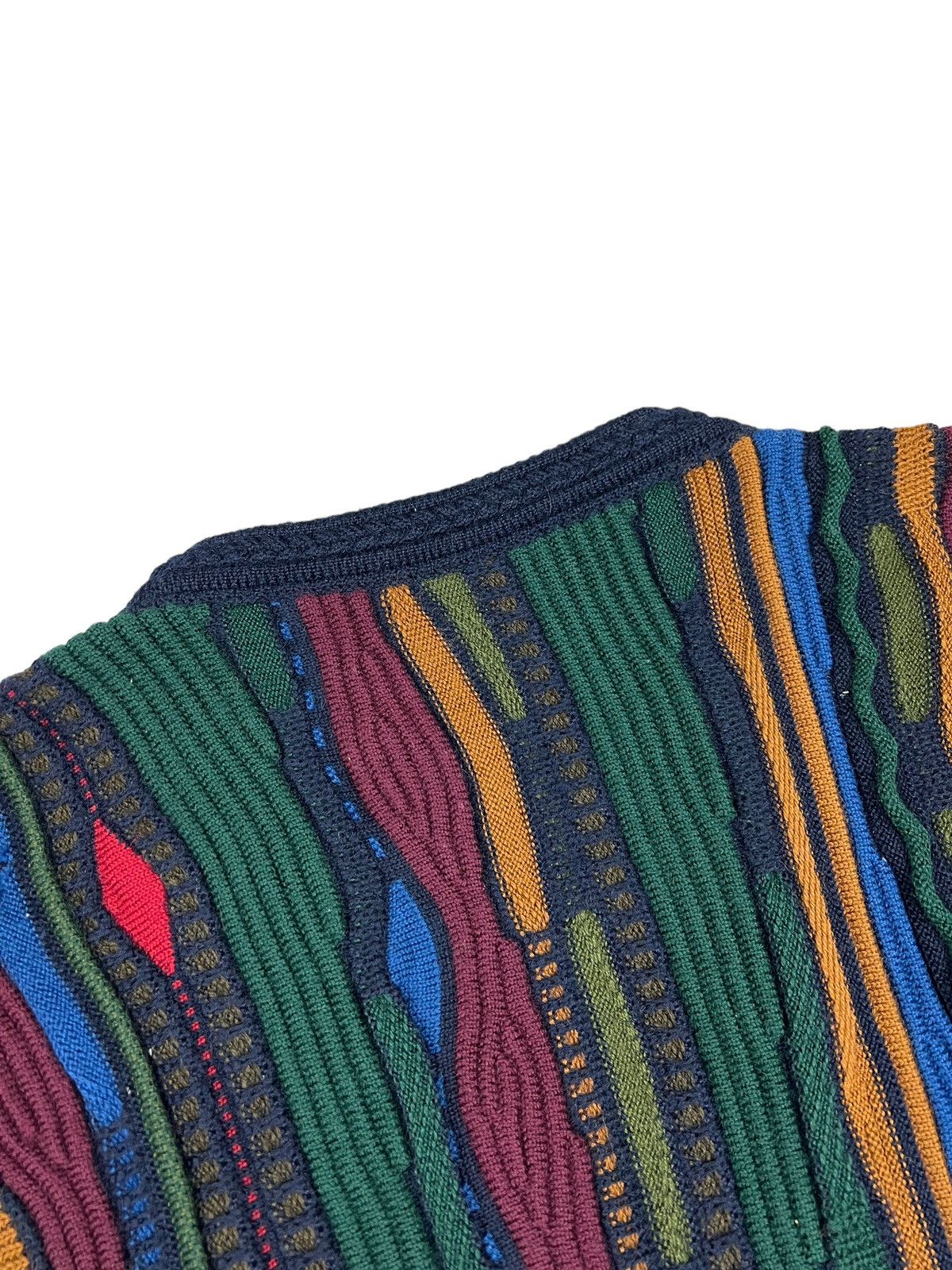 Other Vintage Limnos Australia 3D Knit Cardigan Size US L / EU 52-54 / 3 - 9 Thumbnail