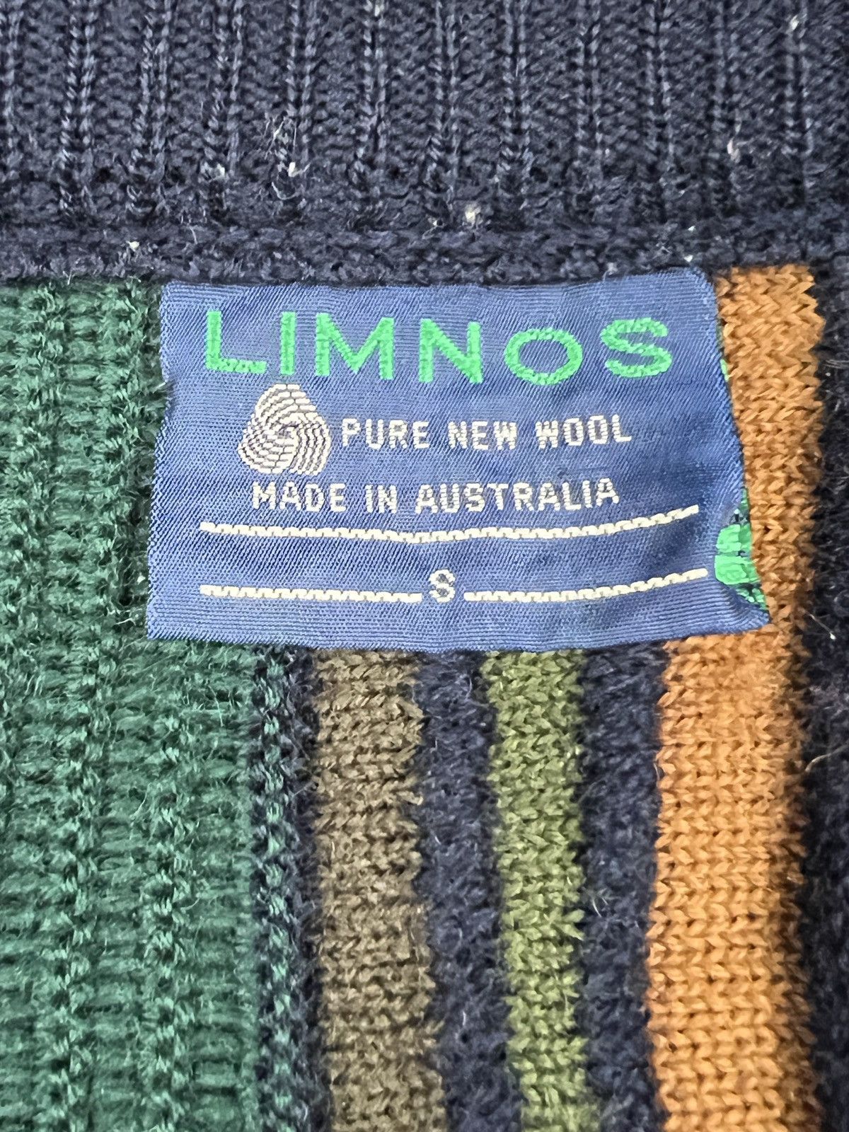 Other Vintage Limnos Australia 3D Knit Cardigan Size US L / EU 52-54 / 3 - 14 Thumbnail