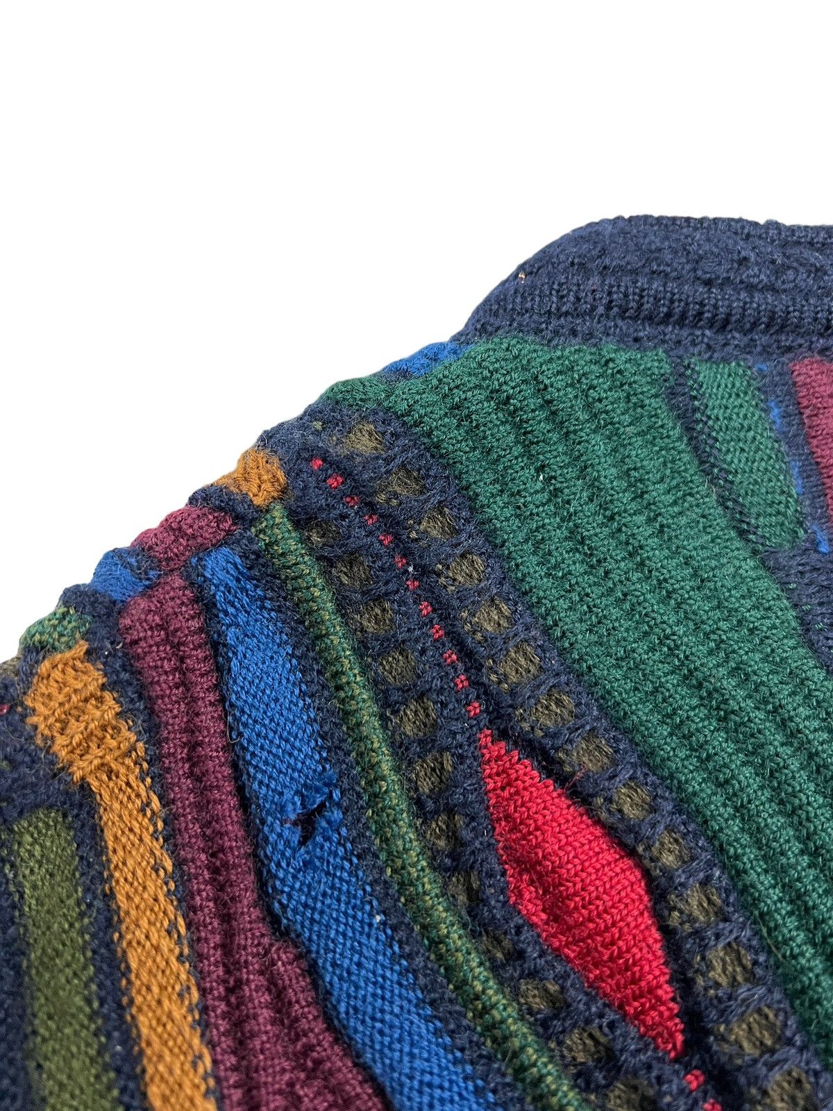 Other Vintage Limnos Australia 3D Knit Cardigan Size US L / EU 52-54 / 3 - 11 Thumbnail