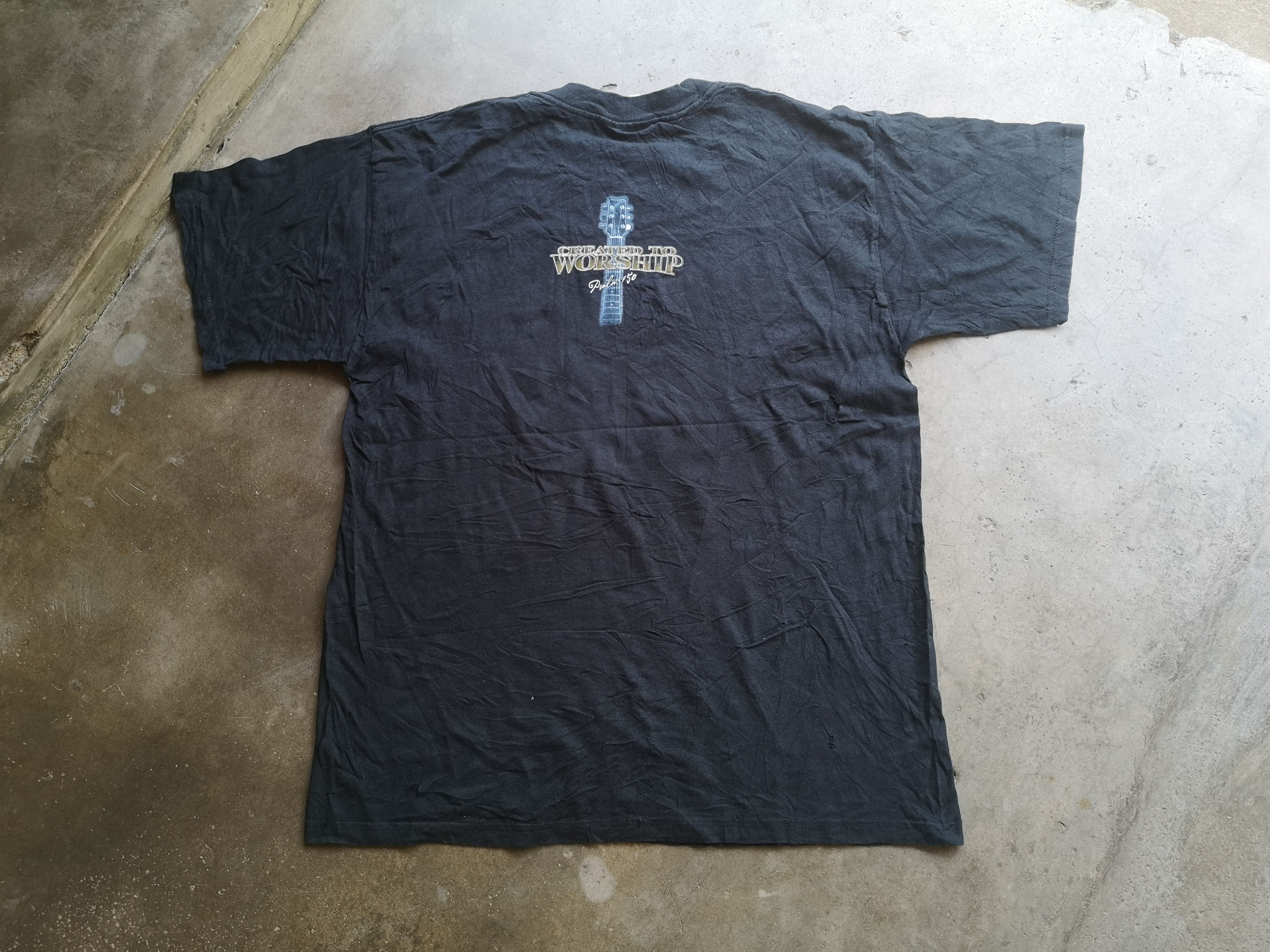 Gildan Vintage Created to Worship Size US L / EU 52-54 / 3 - 2 Thumbnail