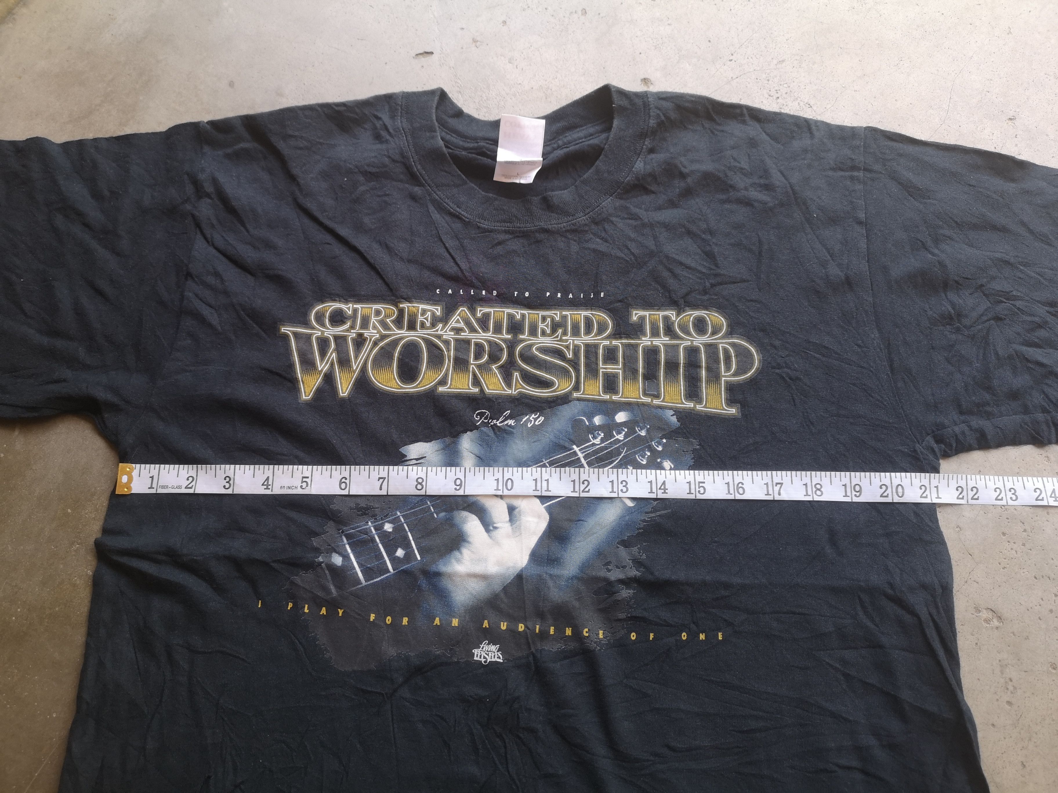 Gildan Vintage Created to Worship Size US L / EU 52-54 / 3 - 11 Thumbnail