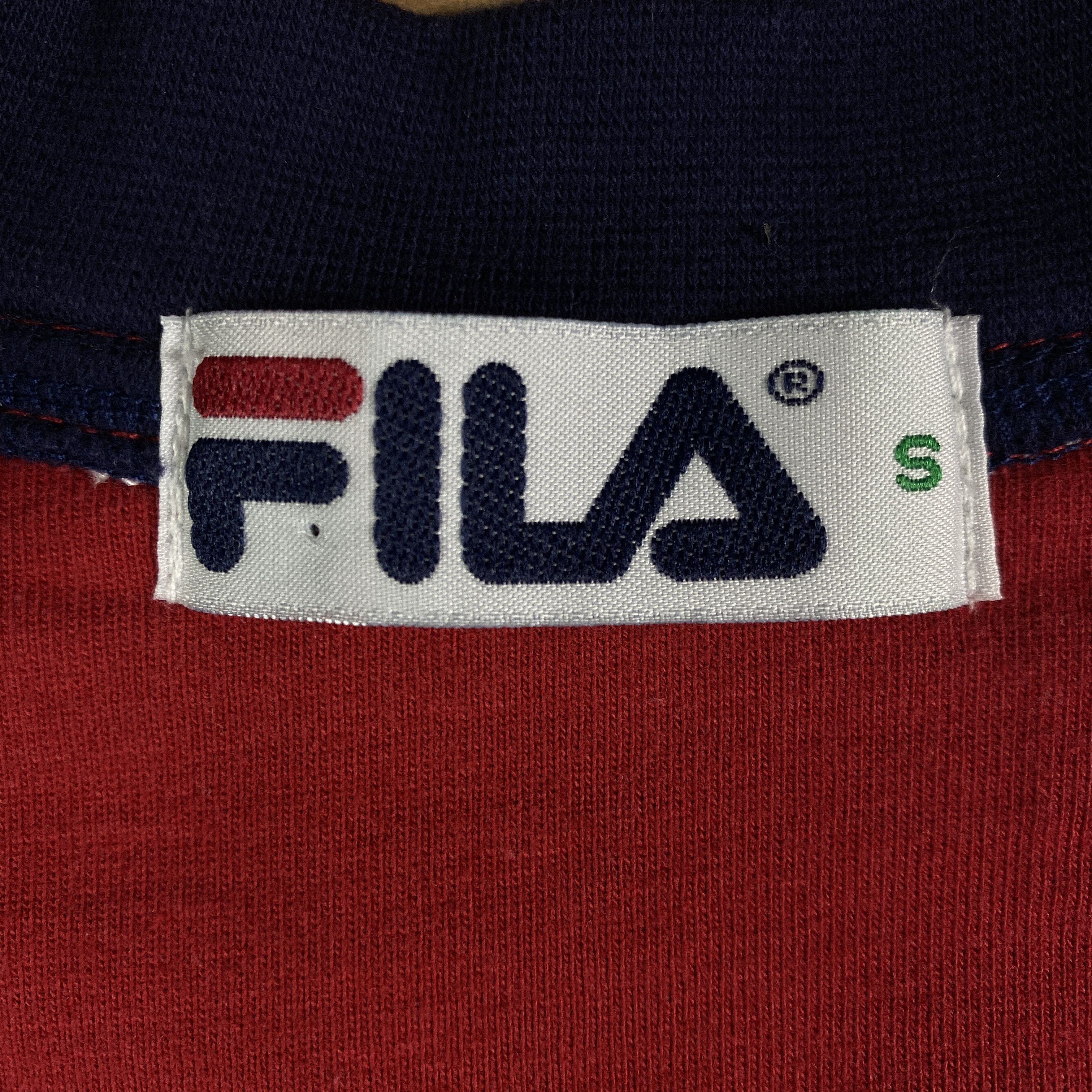 Fila Mens FILA Vintage T-Shirt Big Logo Size S Size US S / EU 44-46 / 1 - 4 Thumbnail