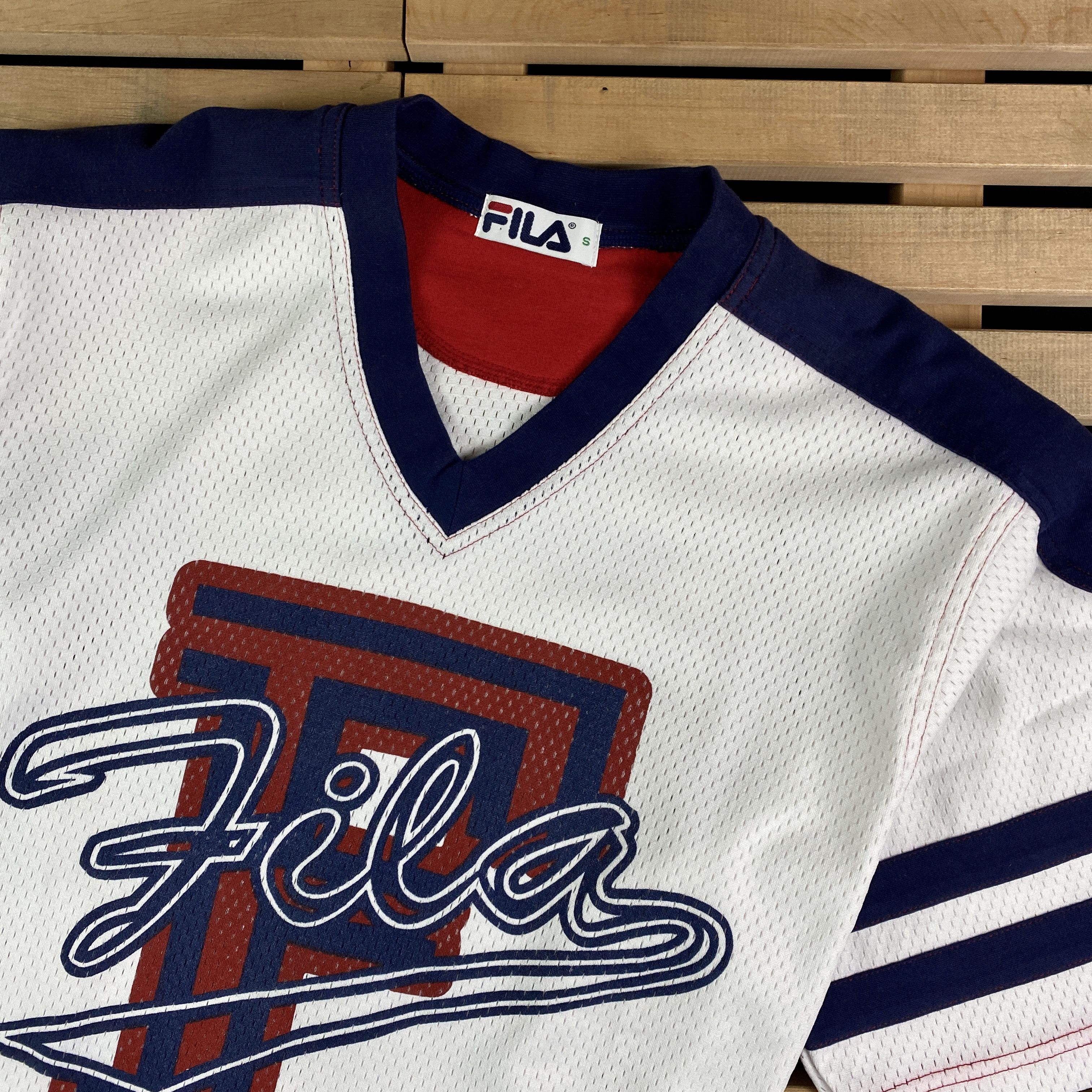 Fila Mens FILA Vintage T-Shirt Big Logo Size S Size US S / EU 44-46 / 1 - 2 Thumbnail