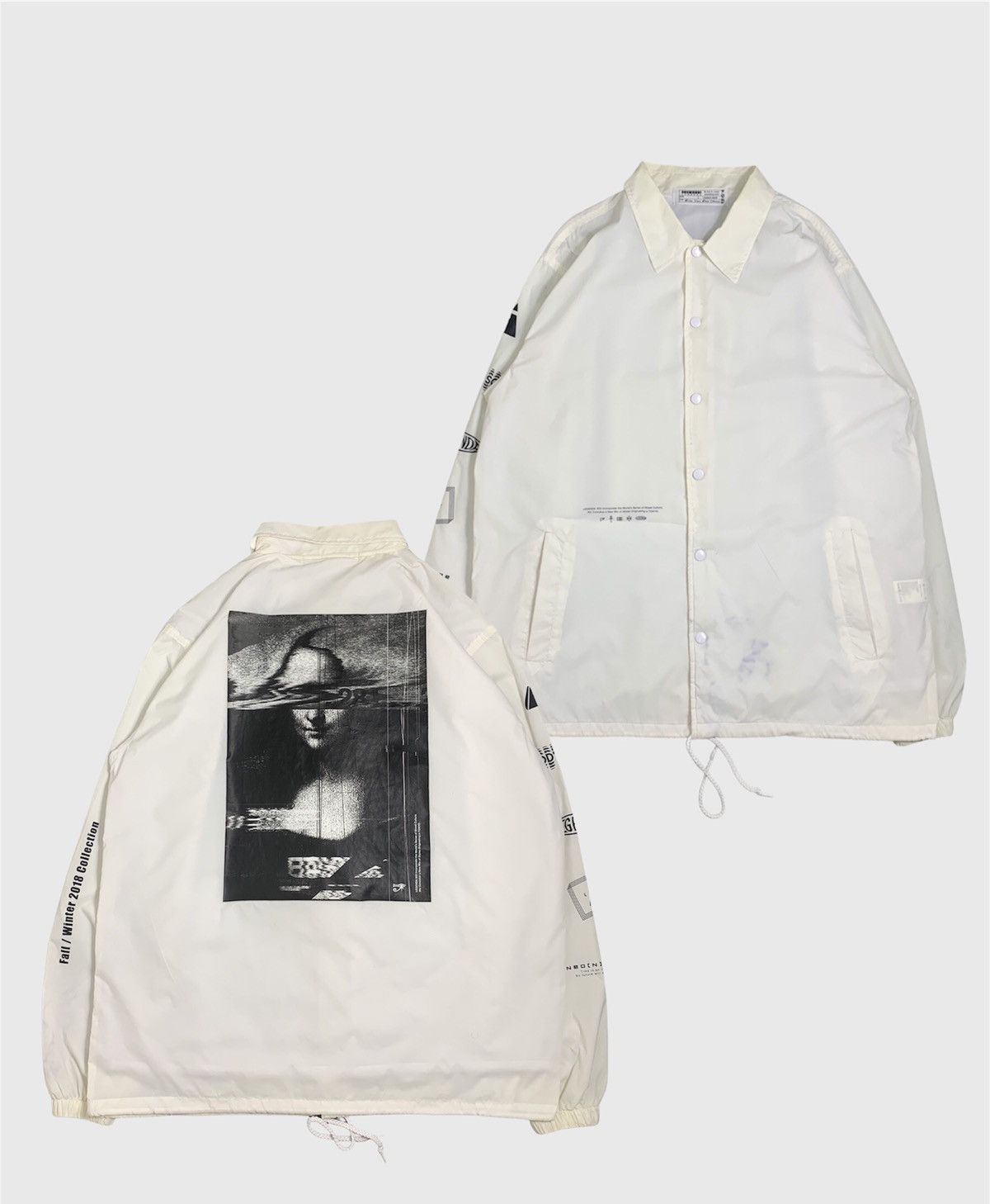 Japanese Brand Legenda Monalisa Fall/Winter Collection 2018 Light Jacket Size US L / EU 52-54 / 3 - 1 Thumbnail