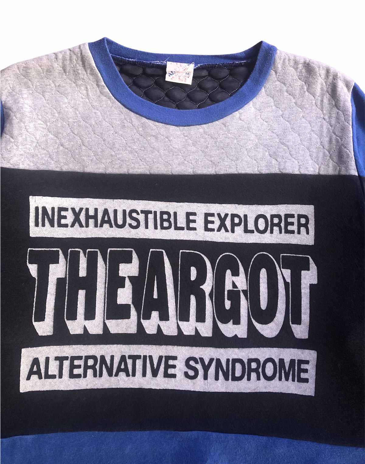 Japanese Brand × Vintage Vintage 90s RNA Inc Japan The Argot Sweatshirt Size US M / EU 48-50 / 2 - 3 Thumbnail