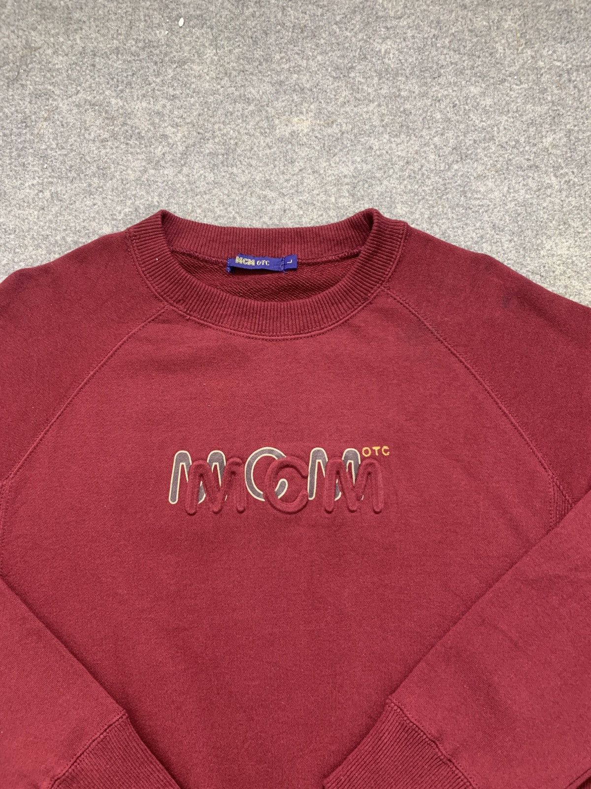 MCM × Vintage Vintage MCM Big Logo Sweatshirt Size US M / EU 48-50 / 2 - 2 Thumbnail
