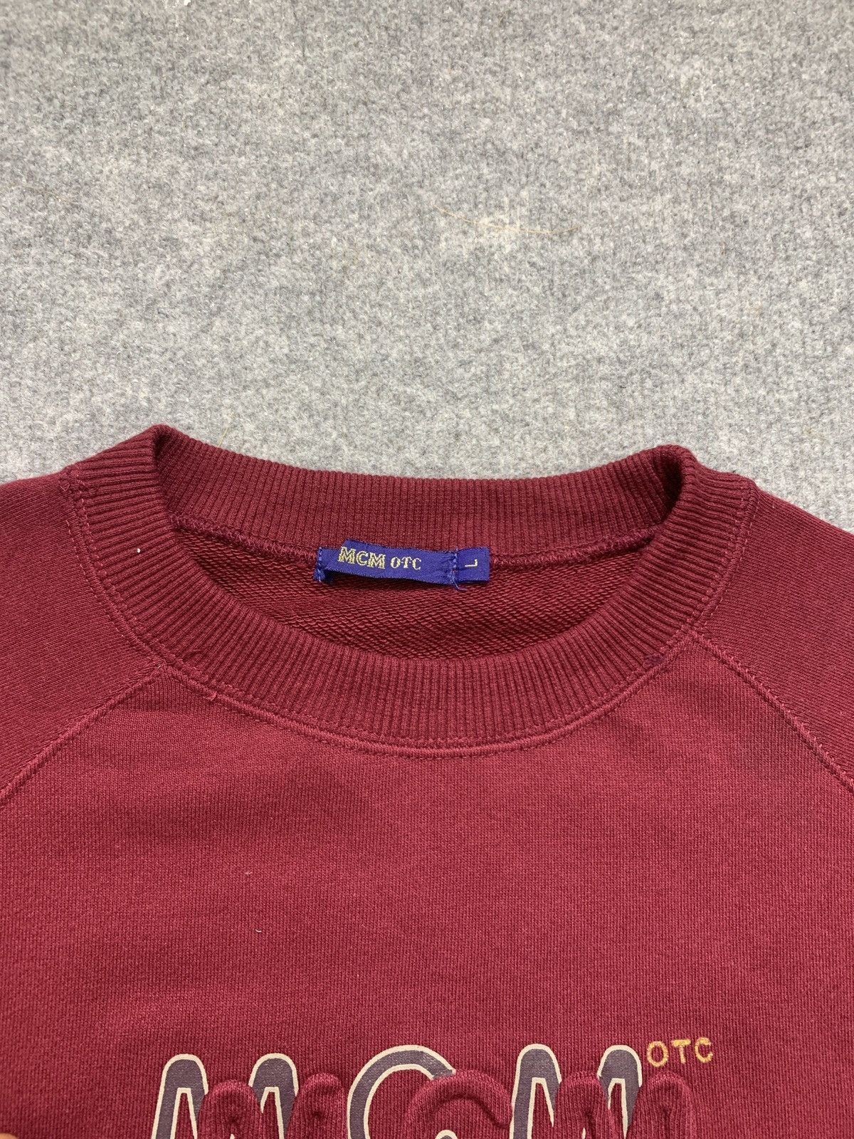 MCM × Vintage Vintage MCM Big Logo Sweatshirt Size US M / EU 48-50 / 2 - 4 Thumbnail