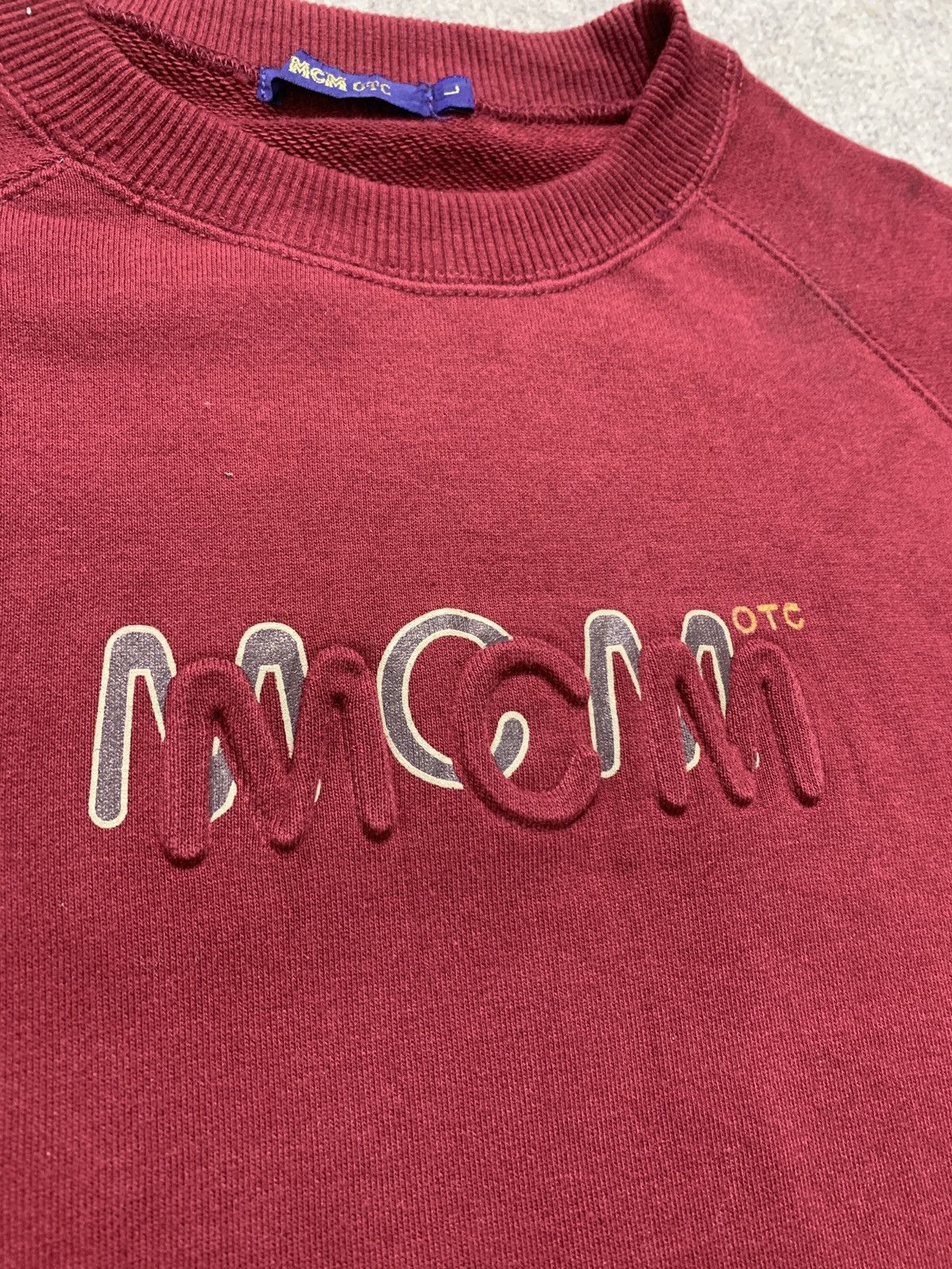 MCM × Vintage Vintage MCM Big Logo Sweatshirt Size US M / EU 48-50 / 2 - 3 Thumbnail