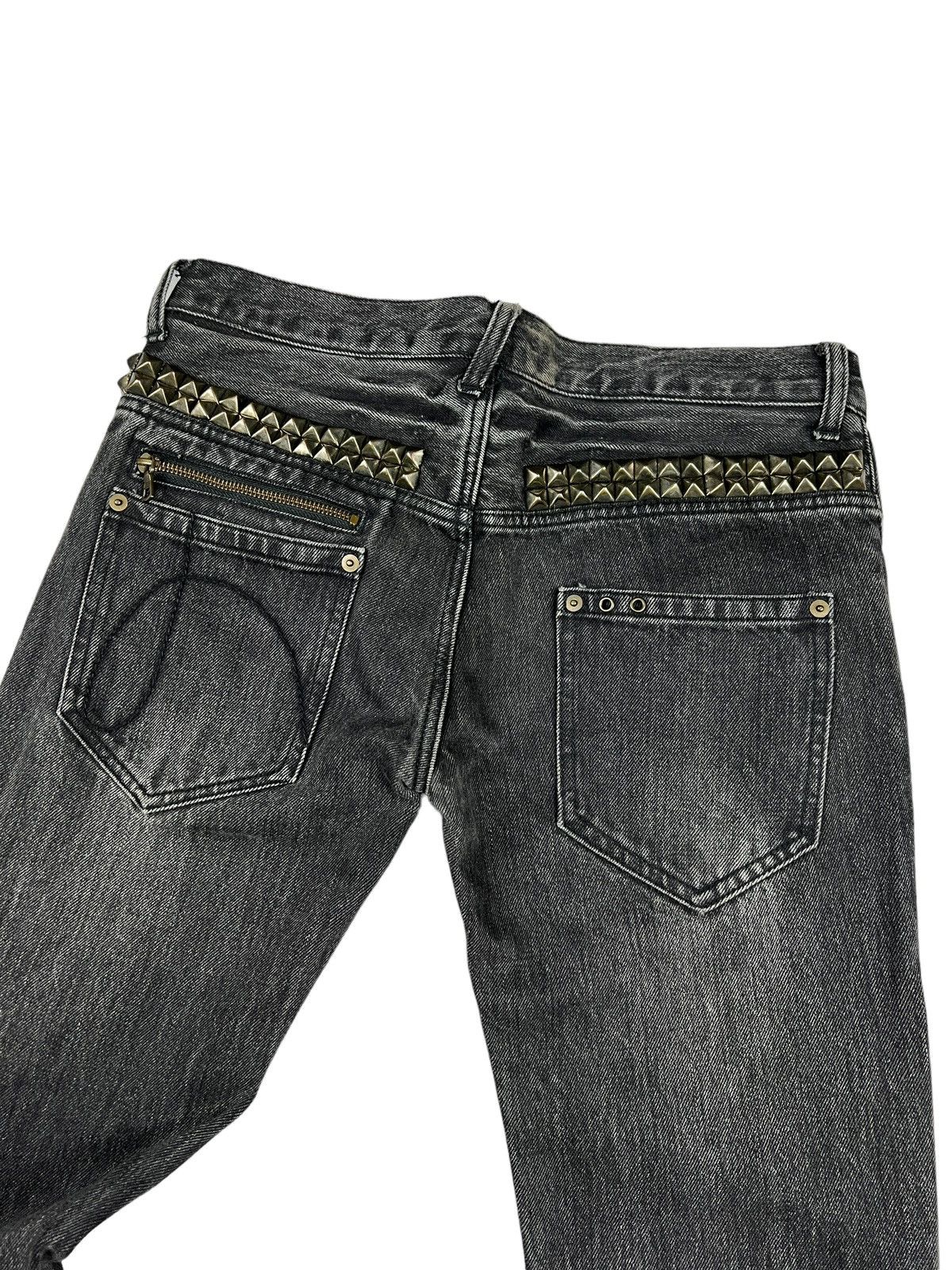 NO ID No Id 🇯🇵 Studded Flare Denim Size US 32 / EU 48 - 8 Thumbnail