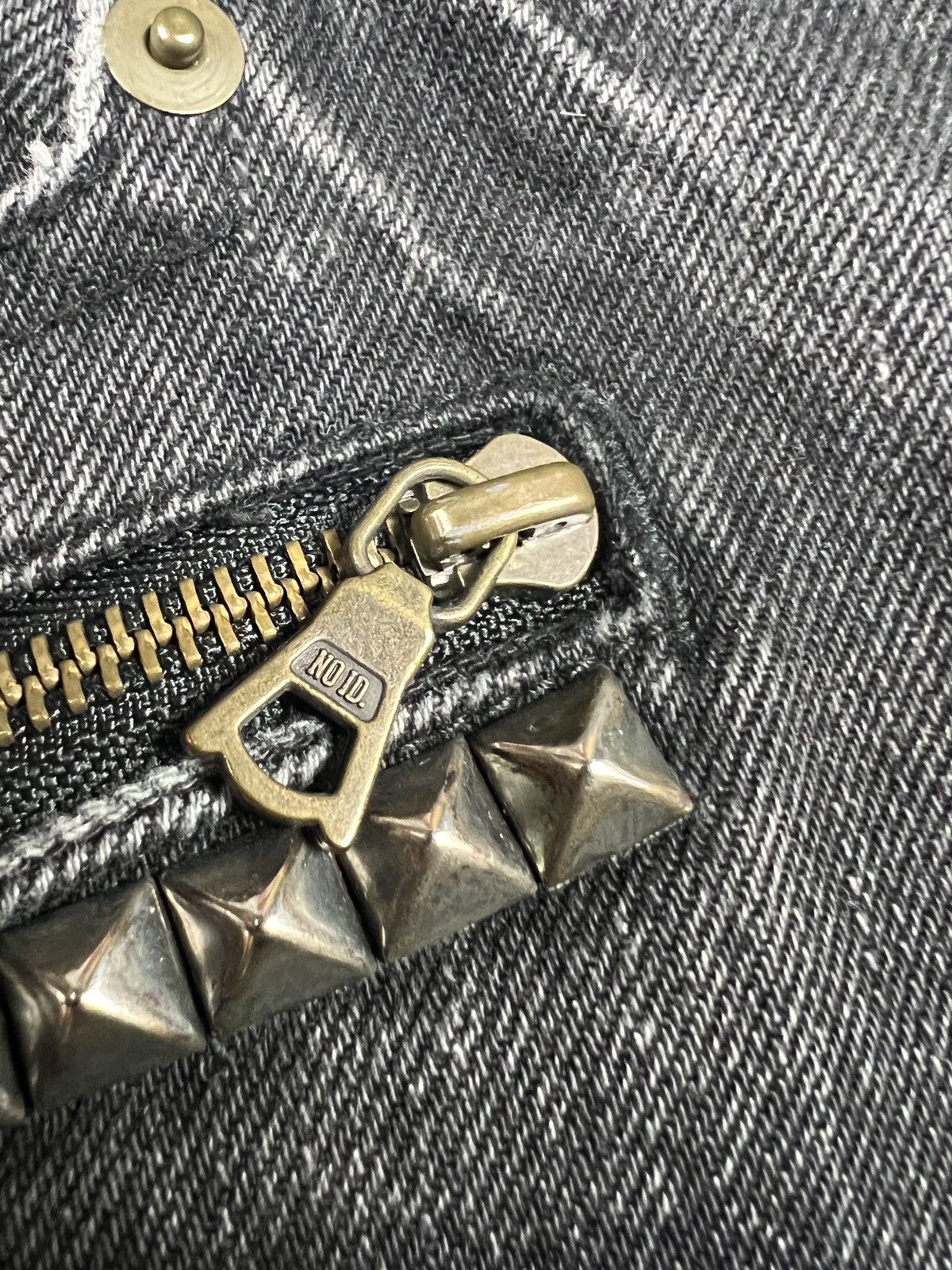 NO ID No Id 🇯🇵 Studded Flare Denim Size US 32 / EU 48 - 12 Thumbnail