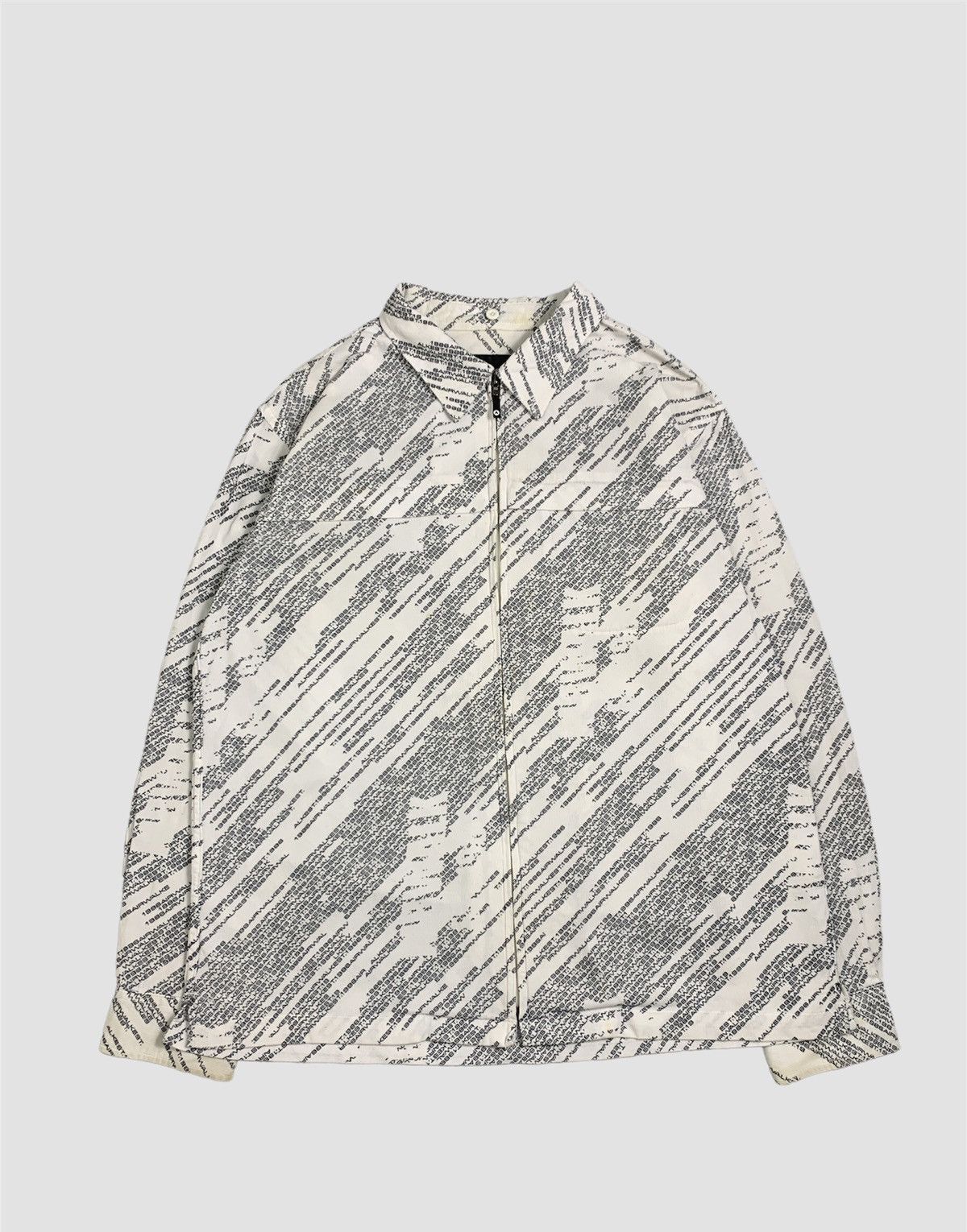 Airwalk × If Six Was Nine × Vintage Vintage Airwalk Print Design Zipper Shirt Size US L / EU 52-54 / 3 - 1 Thumbnail