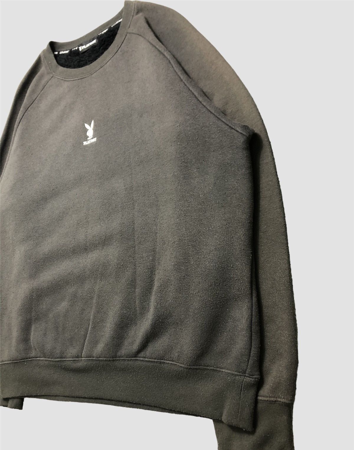 Playboy × Vintage Vintage 90s Playboy Small Embroidered Bunny Sweatshirt Size US L / EU 52-54 / 3 - 3 Thumbnail
