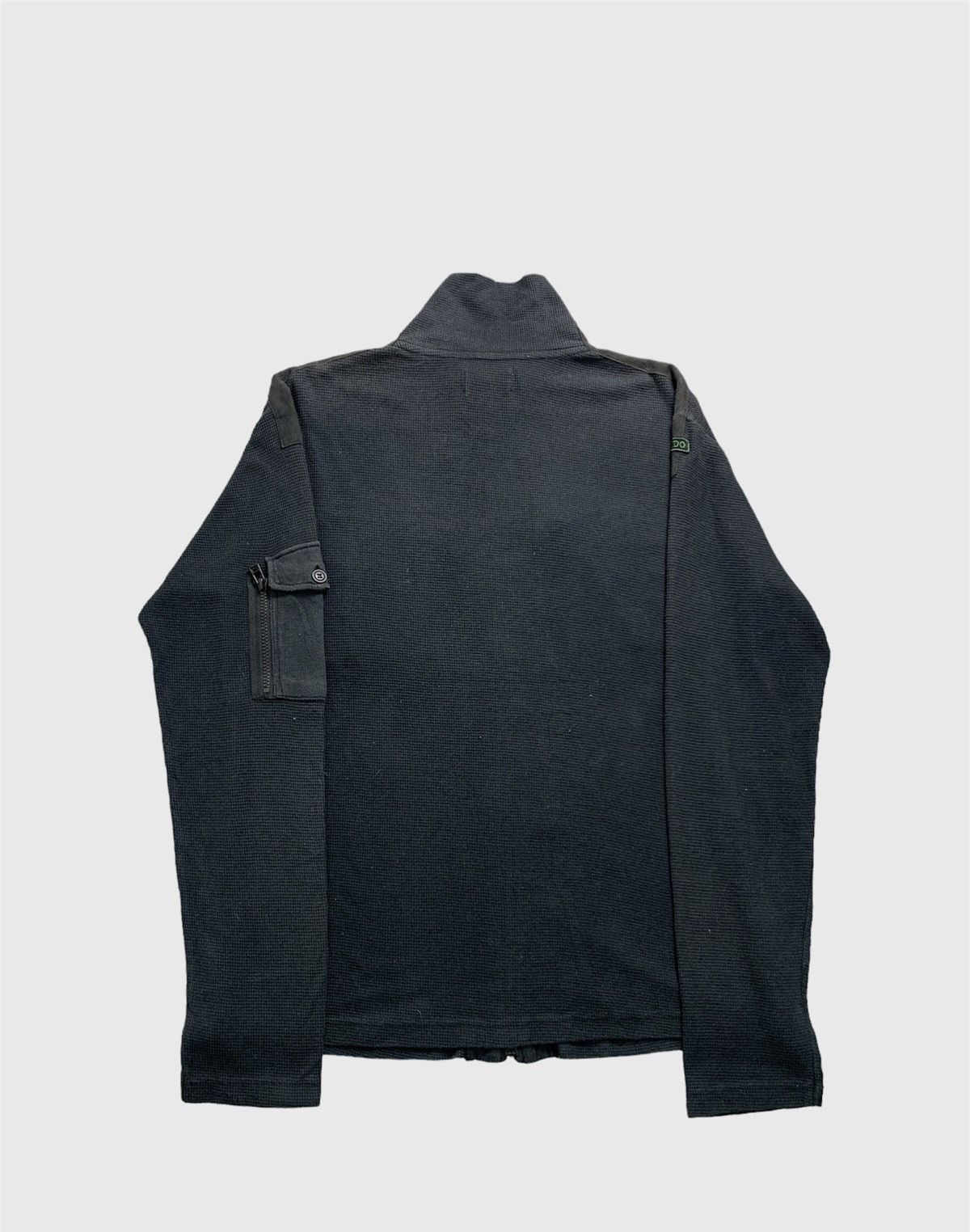 Avirex × Vintage Vintage Avirex A-T5 Long Sleeve Zipper Waffle Shirt Size US L / EU 52-54 / 3 - 11 Thumbnail