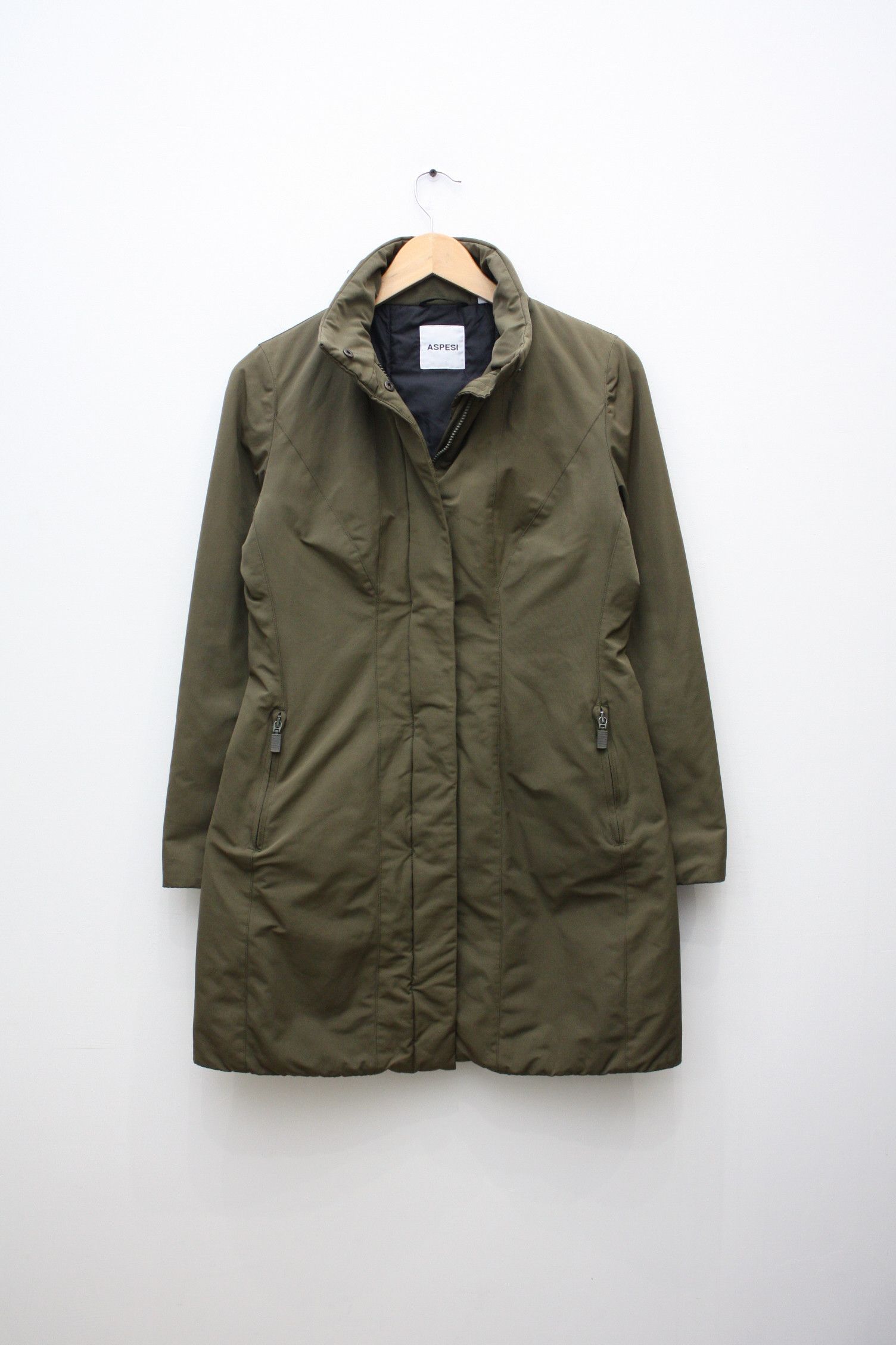 Aspesi Aspesi Olive Parka Women's Small Size S / US 4 / IT 40 - 2 Thumbnail
