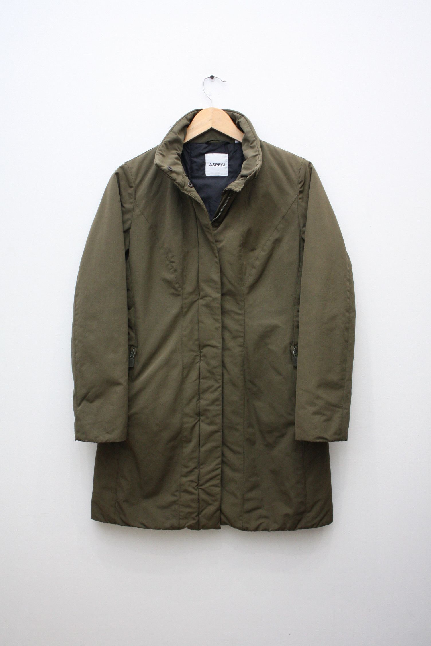 Aspesi Aspesi Olive Parka Women's Small Size S / US 4 / IT 40 - 1 Thumbnail
