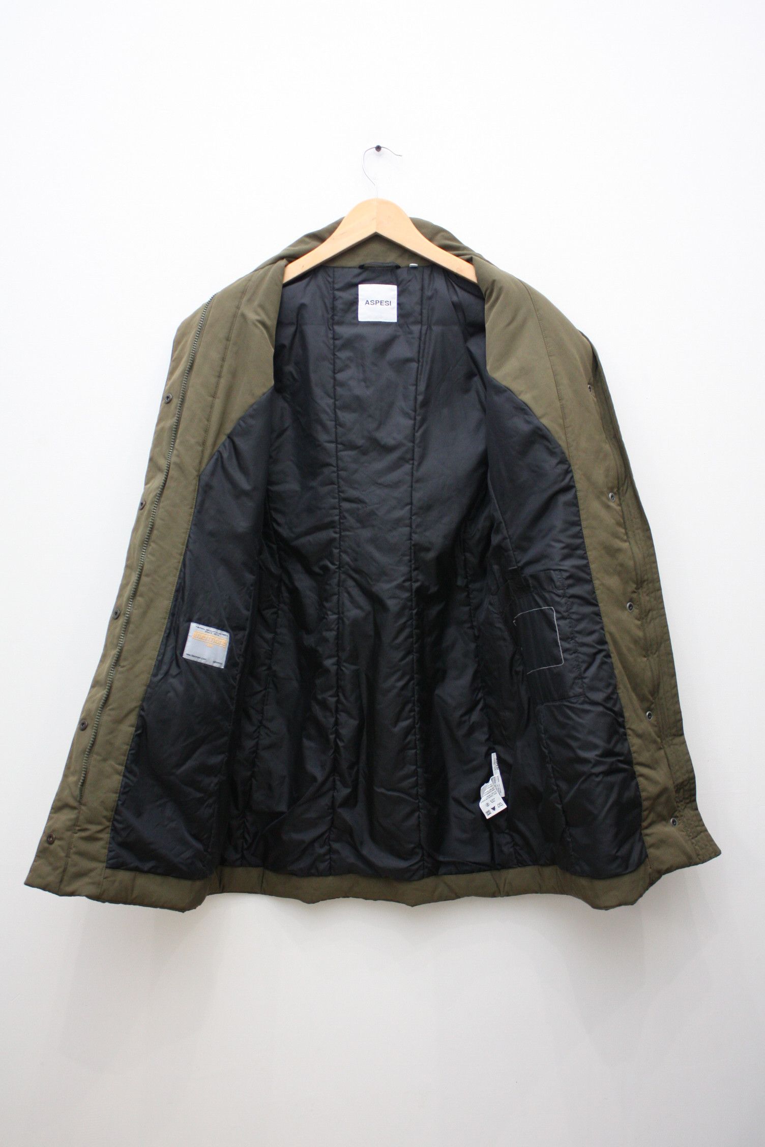Aspesi Aspesi Olive Parka Women's Small Size S / US 4 / IT 40 - 4 Thumbnail