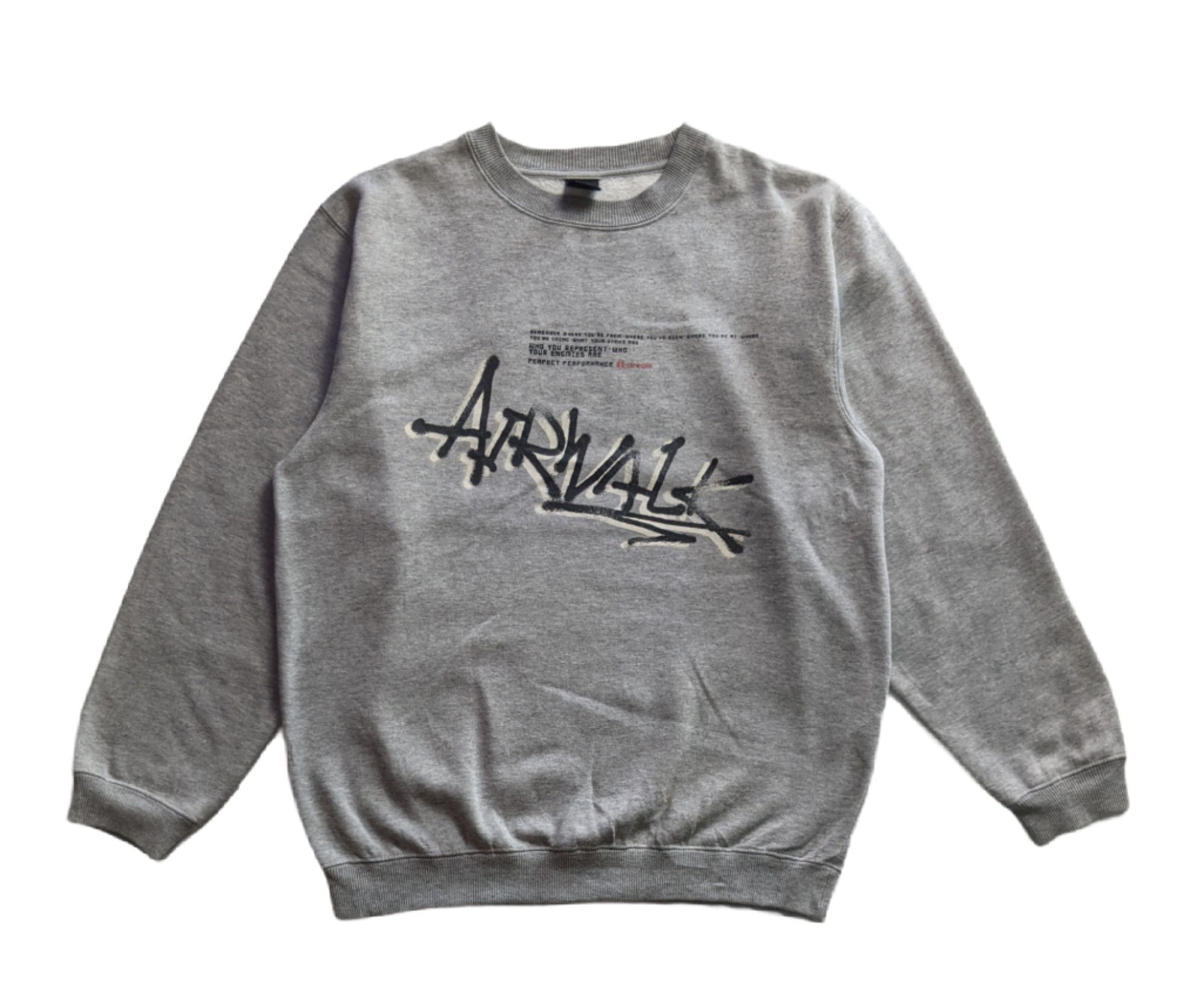 Airwalk × Vintage Vintage Airwalk Big Logo Graffiti Spellout Sweatshirt Size US M / EU 48-50 / 2 - 1 Thumbnail