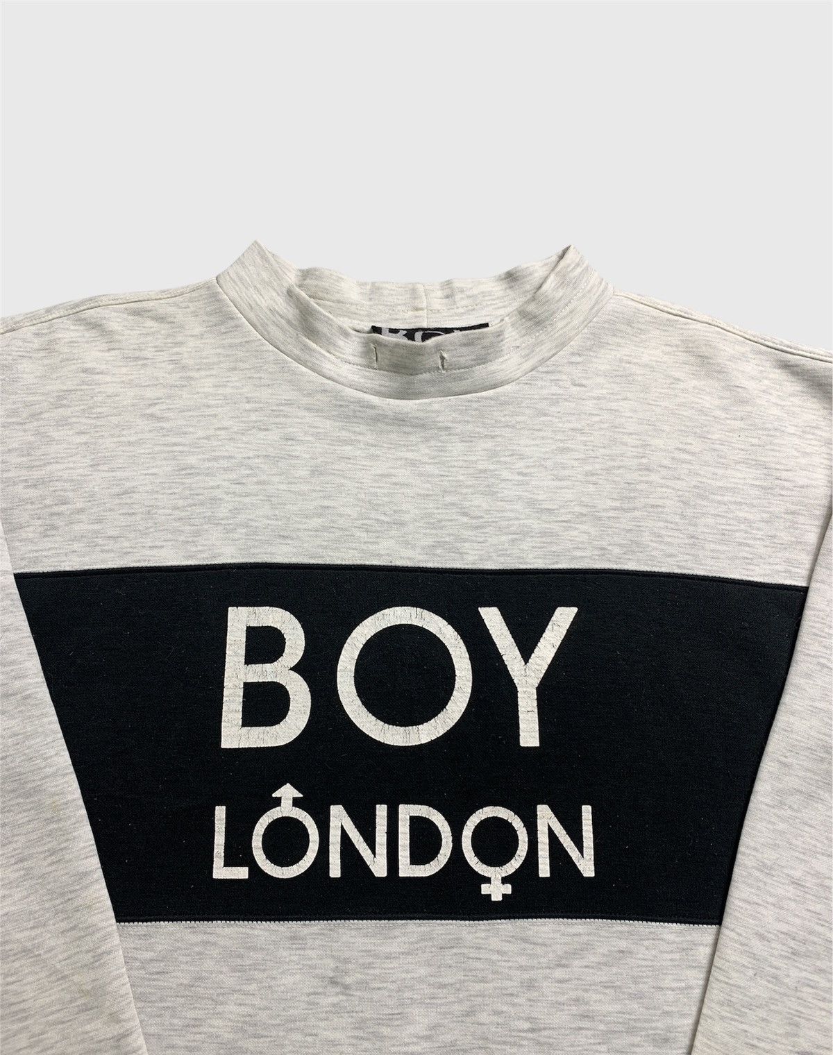 Boy London × Vintage Vintage Boy London Big Logo Spellout Sweatshirt Size US M / EU 48-50 / 2 - 4 Thumbnail