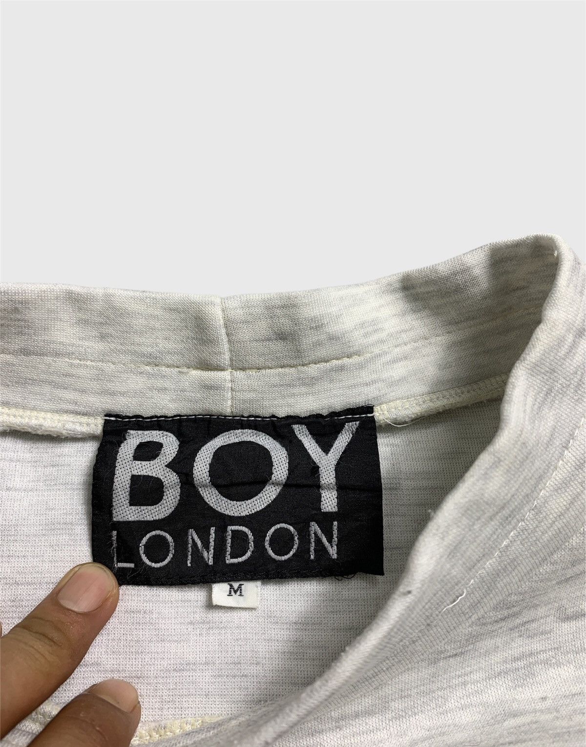 Boy London × Vintage Vintage Boy London Big Logo Spellout Sweatshirt Size US M / EU 48-50 / 2 - 6 Thumbnail