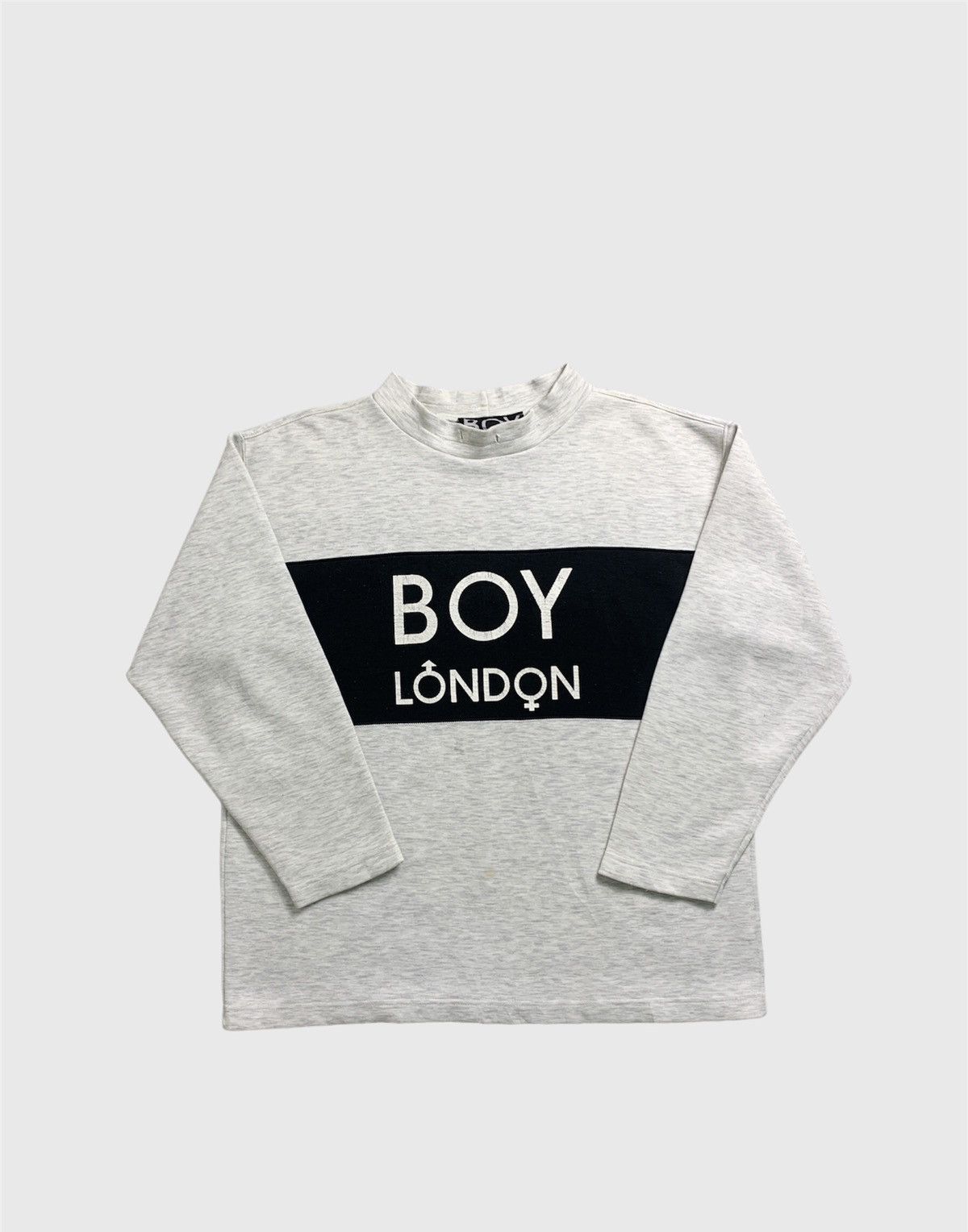 Boy London × Vintage Vintage Boy London Big Logo Spellout Sweatshirt Size US M / EU 48-50 / 2 - 1 Thumbnail