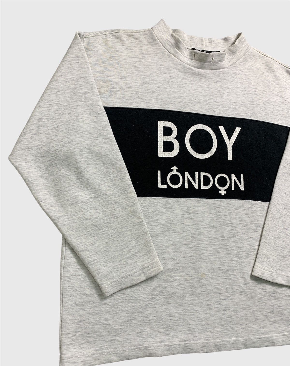 Boy London × Vintage Vintage Boy London Big Logo Spellout Sweatshirt Size US M / EU 48-50 / 2 - 2 Thumbnail