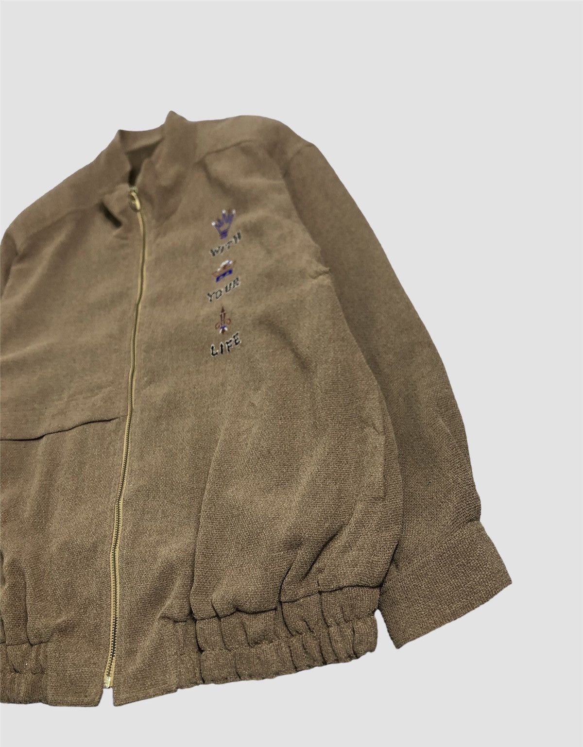 Japanese Brand × Vintage Vintage With Your Life Embroidery Design 80/90s Jacket Size US M / EU 48-50 / 2 - 3 Thumbnail