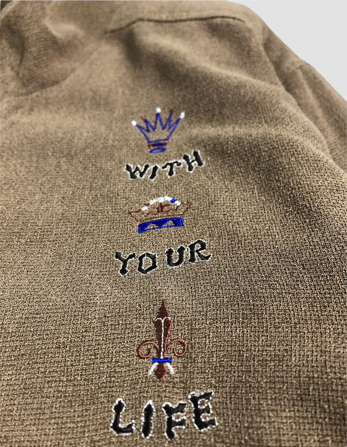 Japanese Brand × Vintage Vintage With Your Life Embroidery Design 80/90s Jacket Size US M / EU 48-50 / 2 - 5 Thumbnail