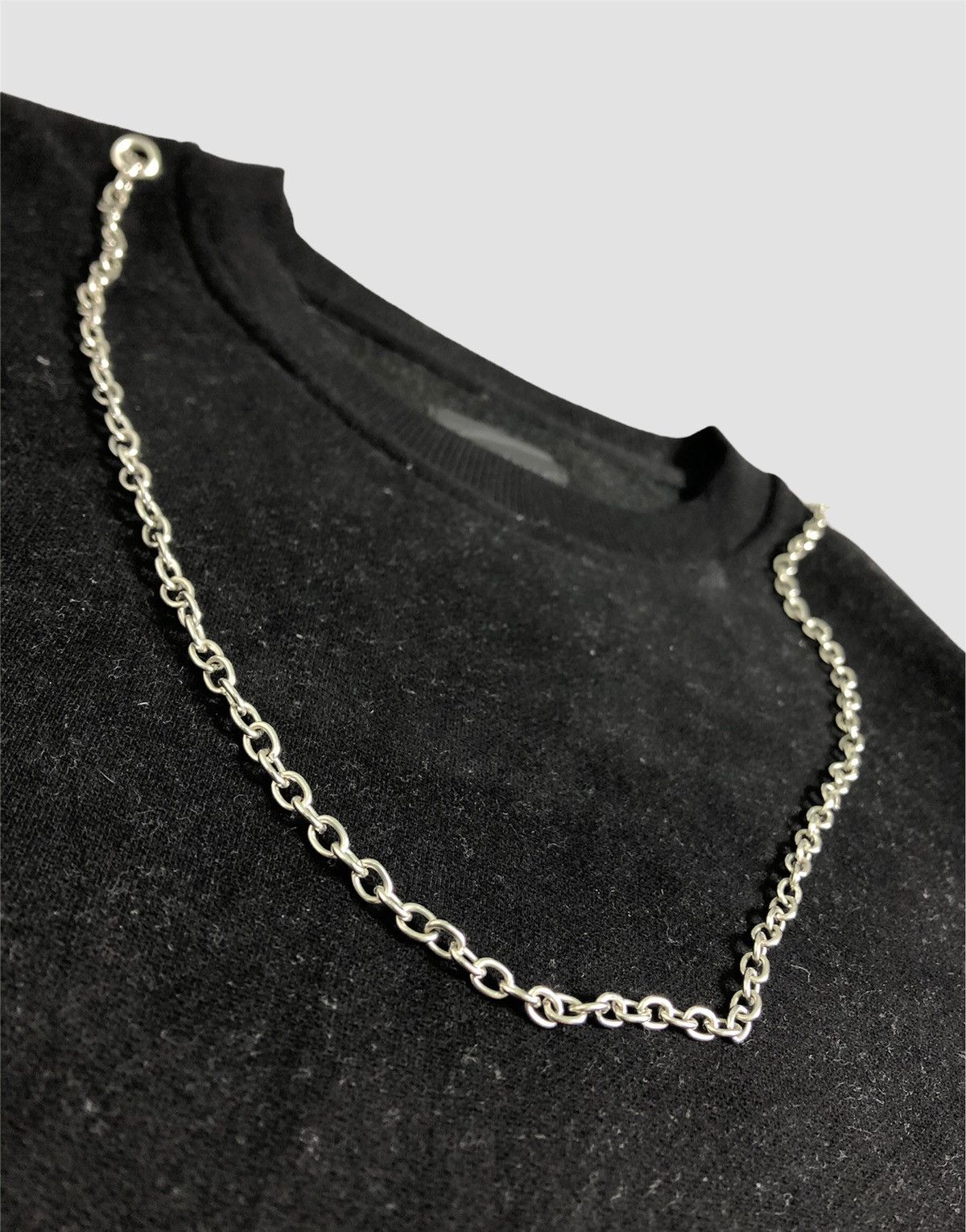 If Six Was Nine × Japanese Brand × KMRii Vintage Danke Schon Chain and Zipper Sweatshirt Size US L / EU 52-54 / 3 - 5 Thumbnail