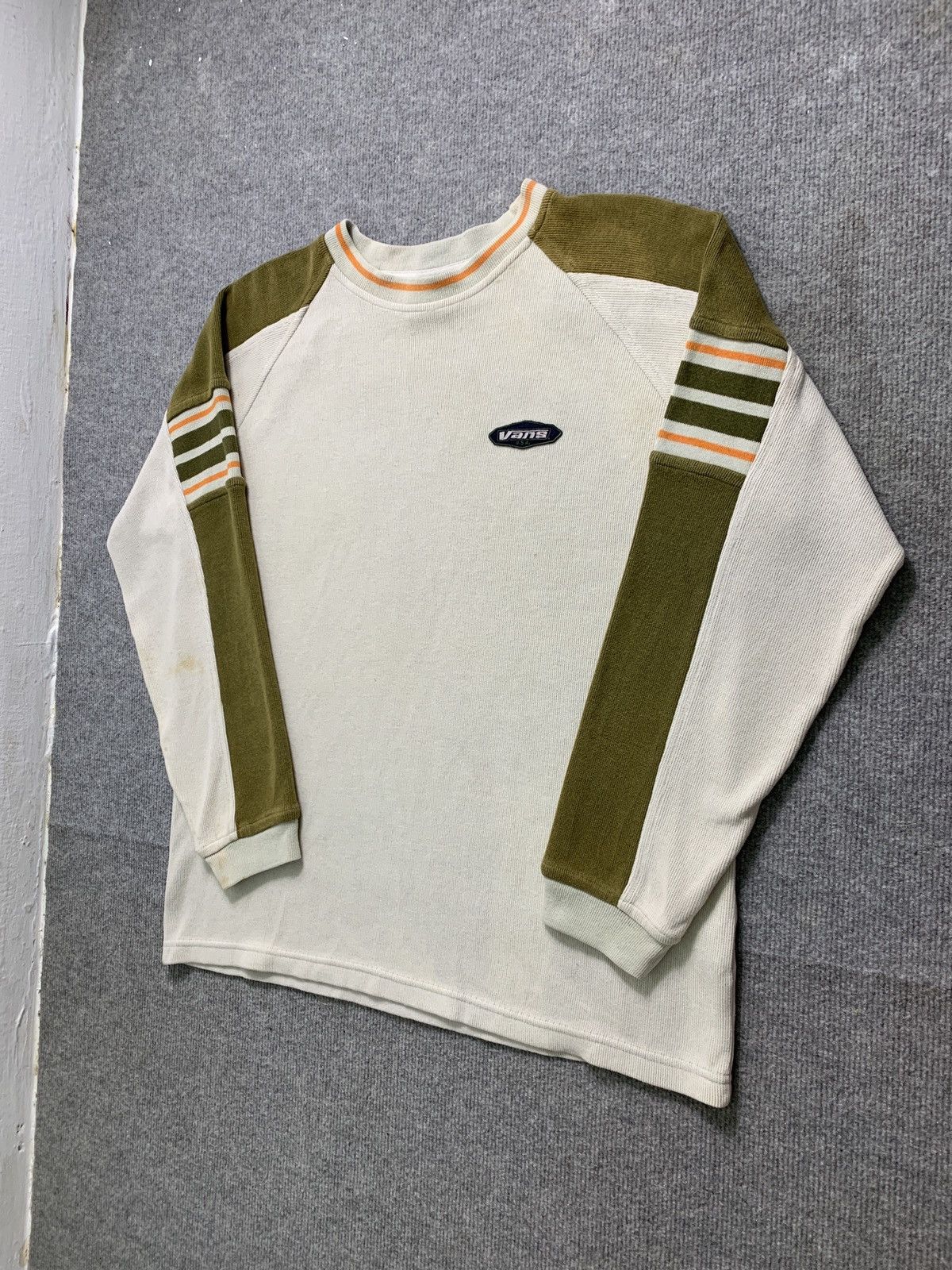 Vans × Vintage Vintage 90s Vans Skateboard Sweatshirt Size US M / EU 48-50 / 2 - 2 Thumbnail