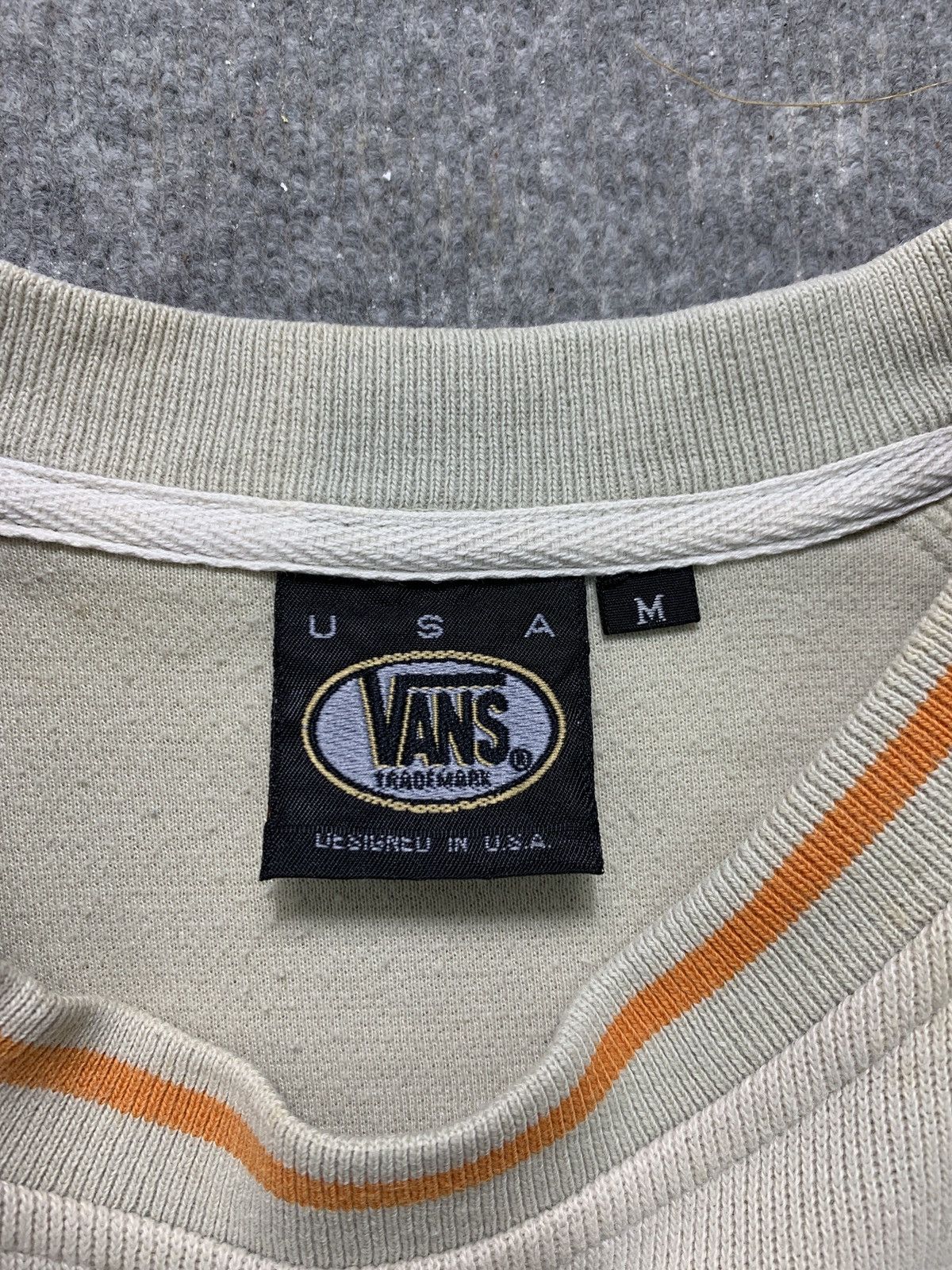 Vans × Vintage Vintage 90s Vans Skateboard Sweatshirt Size US M / EU 48-50 / 2 - 6 Thumbnail