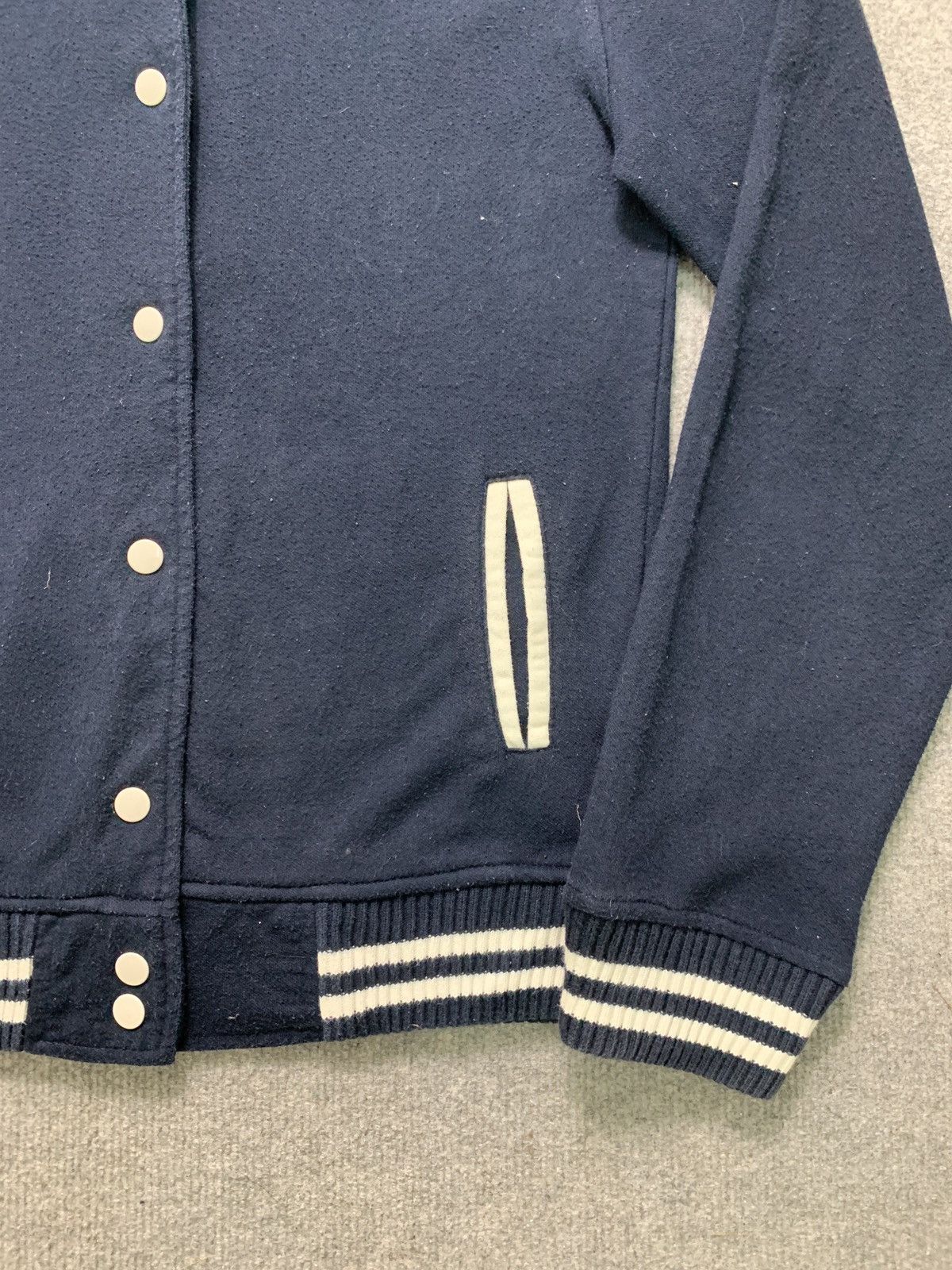 Japanese Brand Vintage Sorridere Patchwork Varsity Style Cardigan Size S / US 4 / IT 40 - 6 Thumbnail