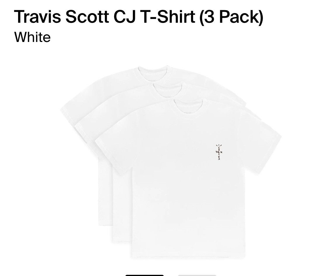 Travis Scott Cj T Shirt | Grailed