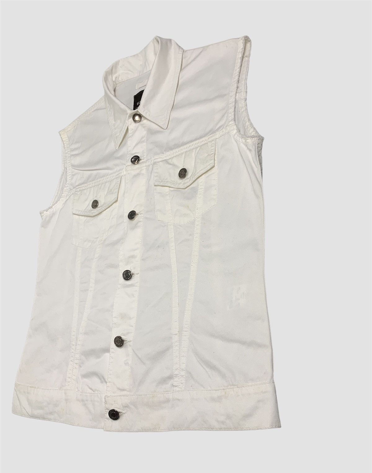 If Six Was Nine × Japanese Brand × Le Grande Bleu (L.G.B.) Vintage Ultimax Sleeveless Denim Jacket Size US M / EU 48-50 / 2 - 3 Thumbnail
