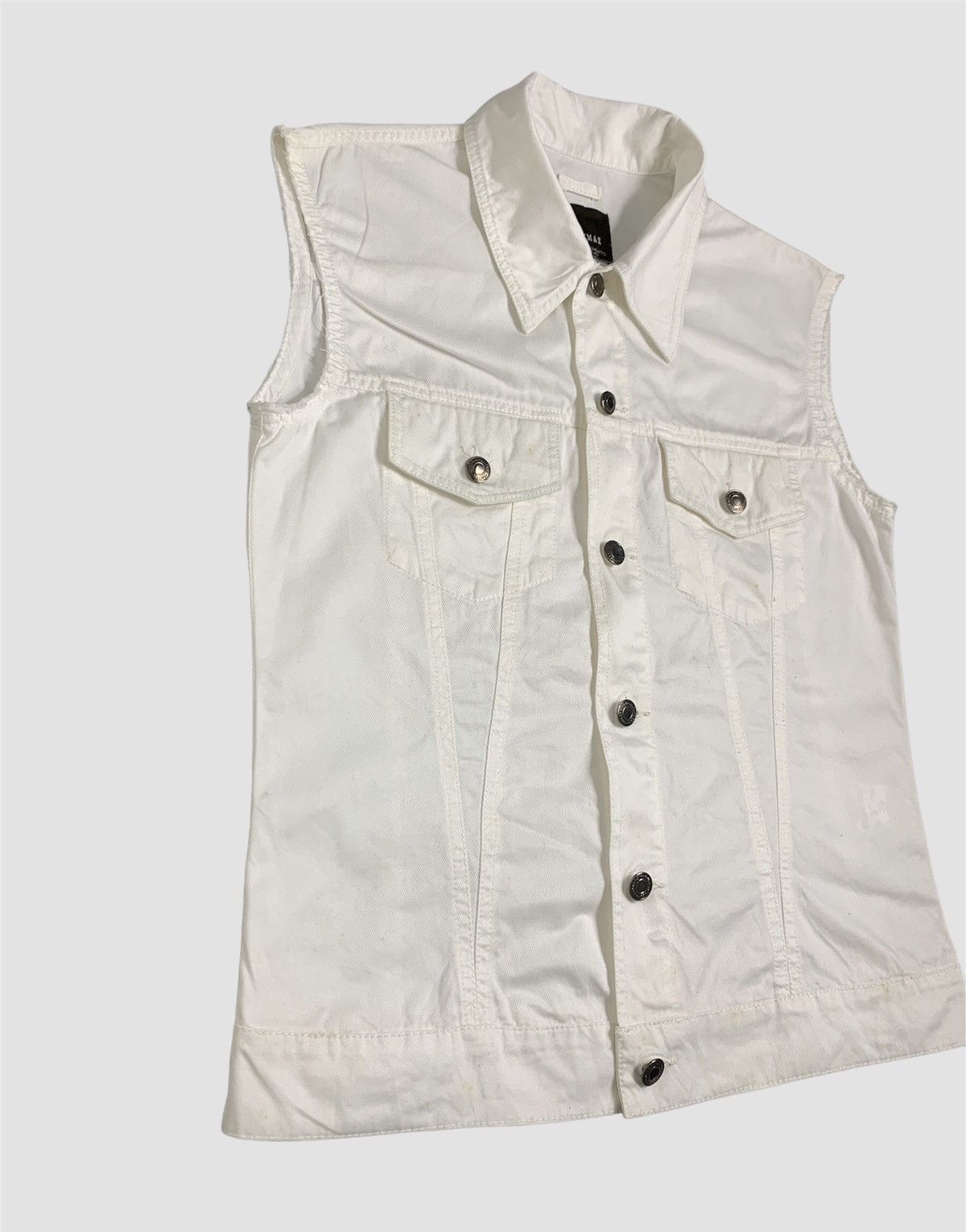 If Six Was Nine × Japanese Brand × Le Grande Bleu (L.G.B.) Vintage Ultimax Sleeveless Denim Jacket Size US M / EU 48-50 / 2 - 2 Thumbnail