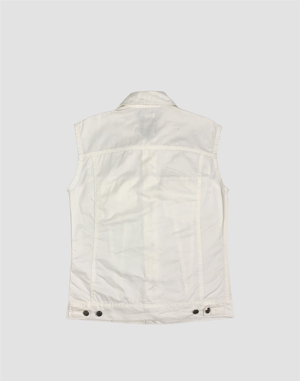 If Six Was Nine × Japanese Brand × Le Grande Bleu (L.G.B.) Vintage Ultimax Sleeveless Denim Jacket Size US M / EU 48-50 / 2 - 8 Thumbnail