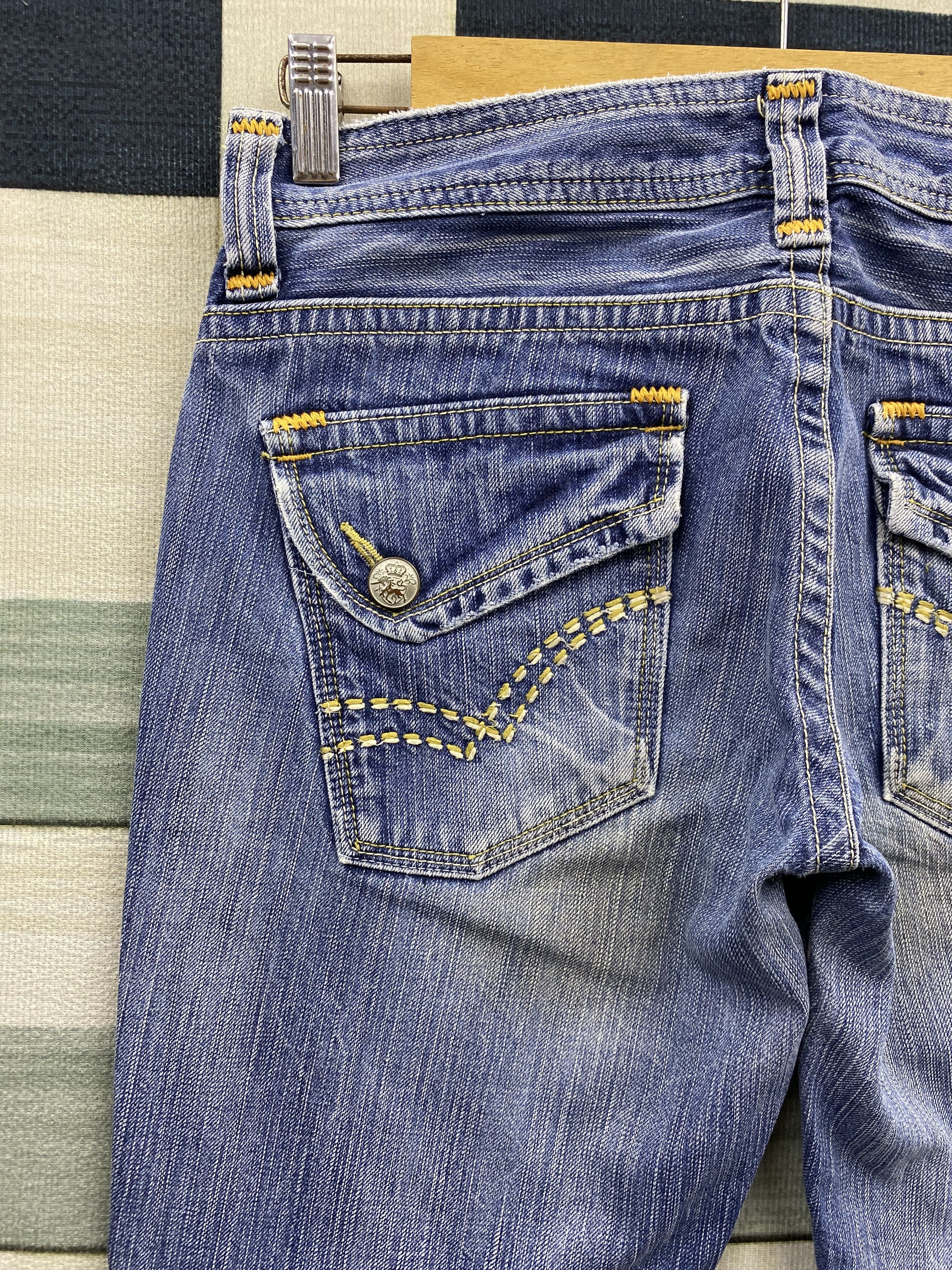 Japanese Brand × Vintage Vintage japanese Brand Georgia Love Boot Cut Denim Jean Size 32" / US 10 / IT 46 - 13 Thumbnail