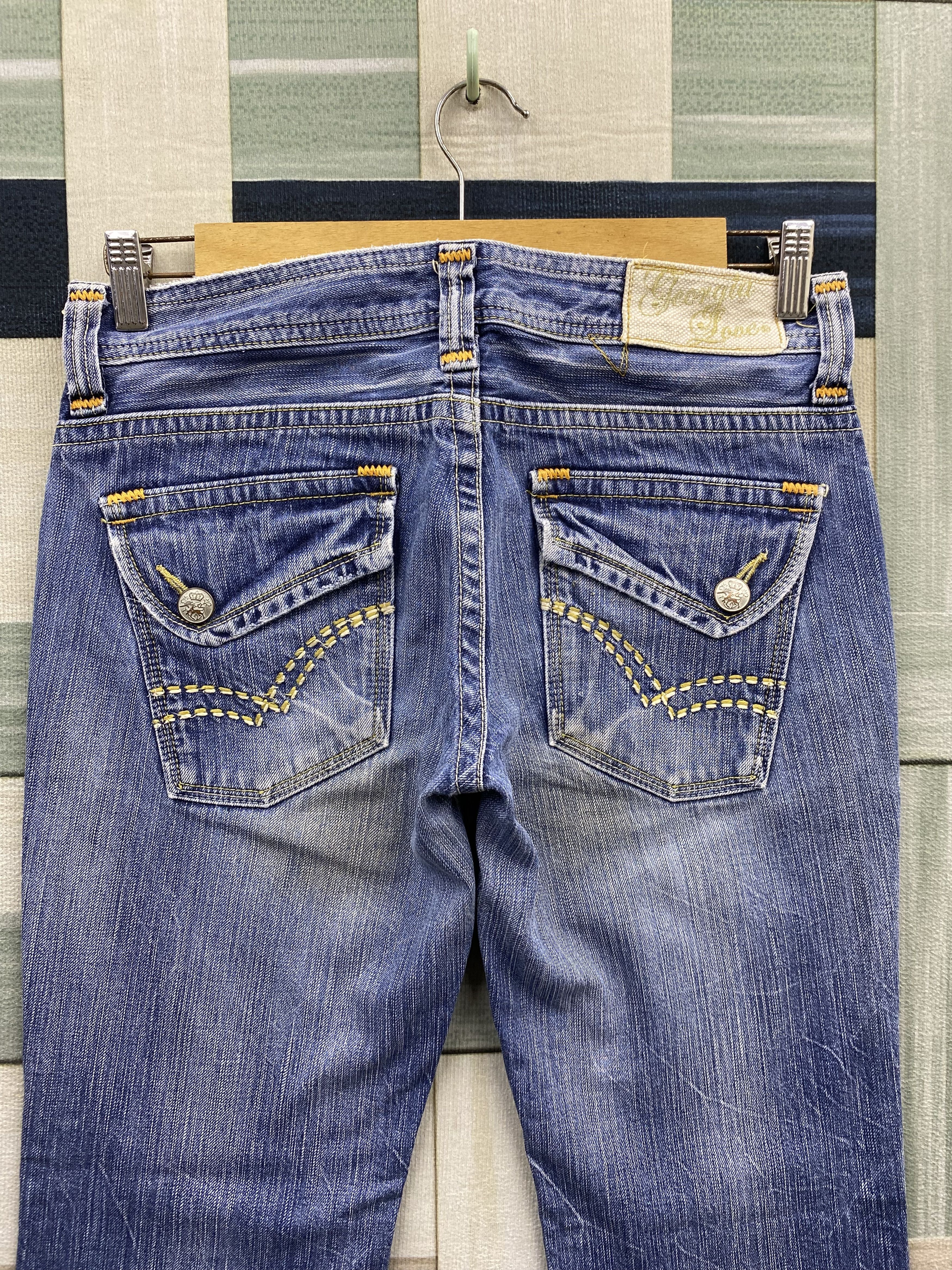 Japanese Brand × Vintage Vintage japanese Brand Georgia Love Boot Cut Denim Jean Size 32" / US 10 / IT 46 - 12 Thumbnail