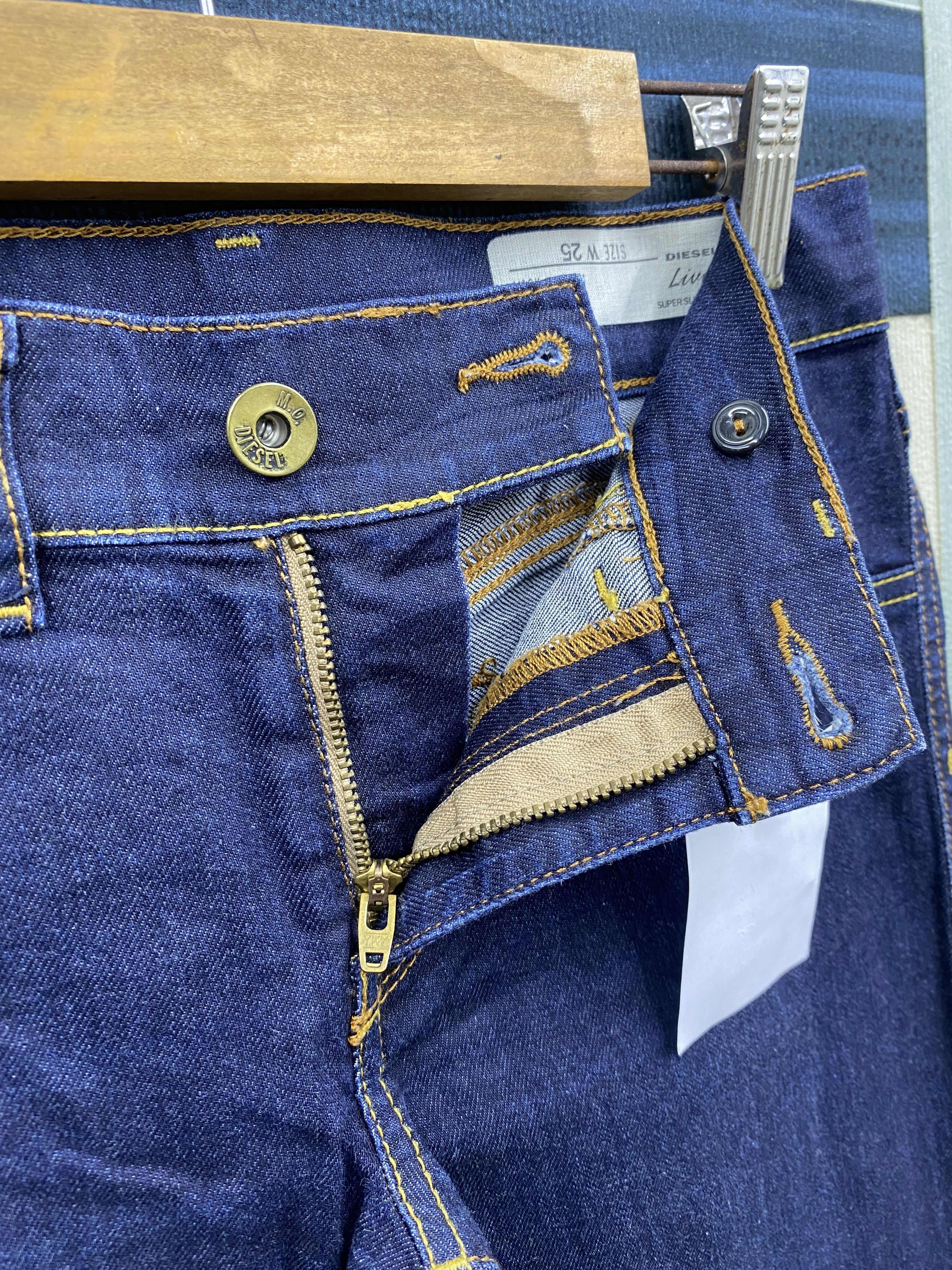 Diesel × Vintage Diesel Livier Stretch Super Slim-Jegging Jean Size 25" / US 0 / IT 36 - 6 Thumbnail
