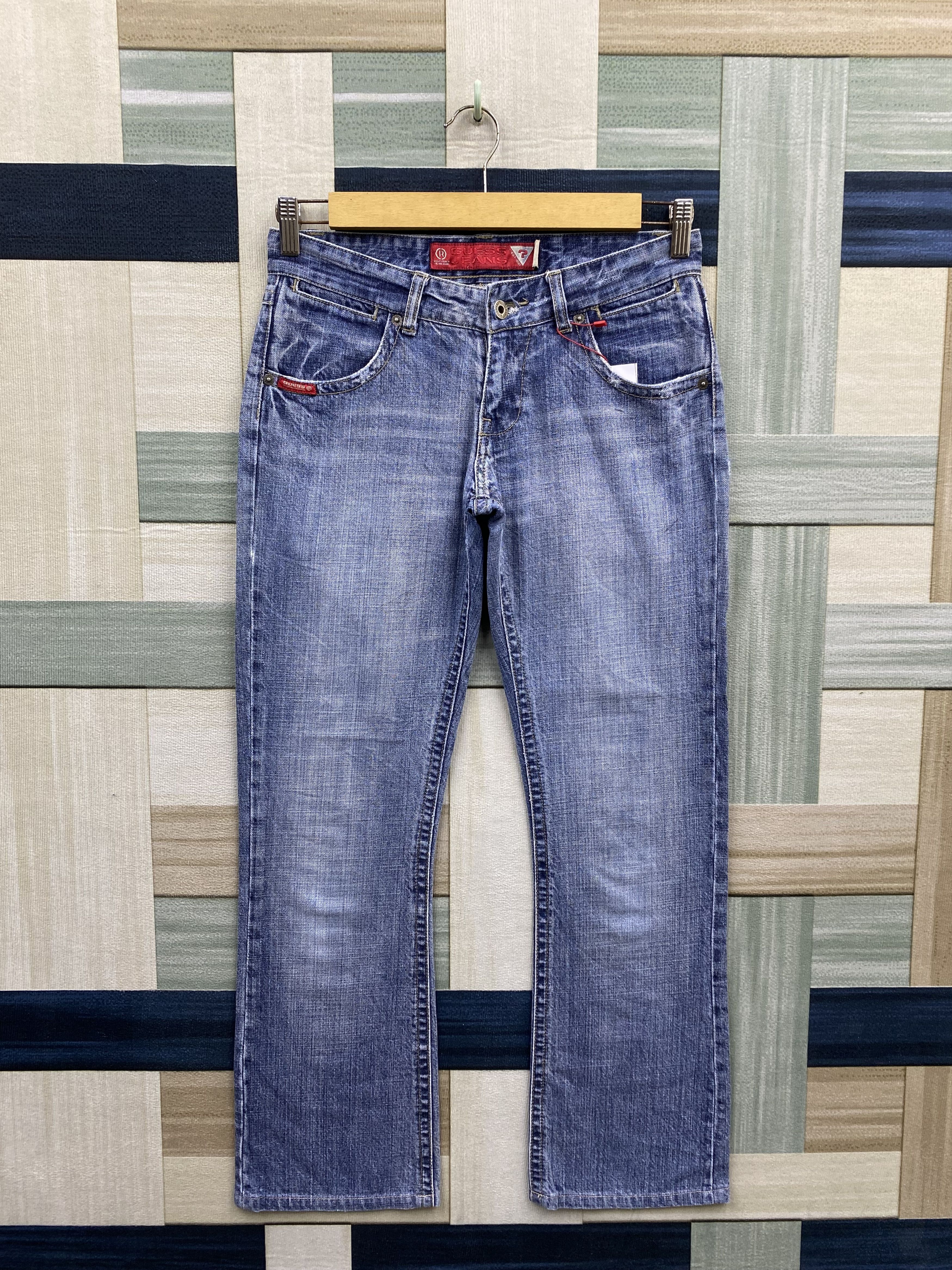 Guess Vintage Y2K Distress Guess Denim Jean Pant Size US 26 / EU 42 - 1 Thumbnail