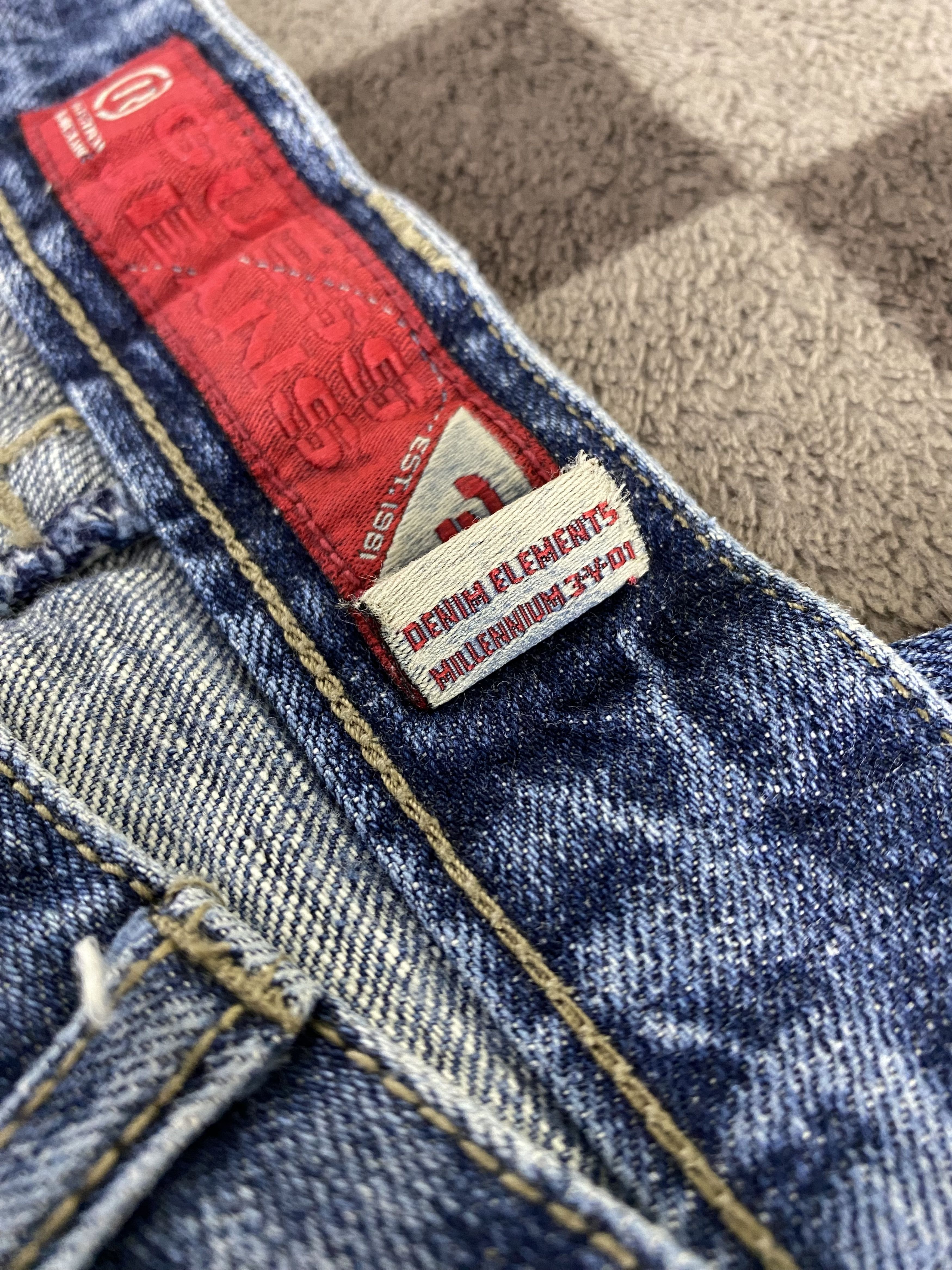 Guess Vintage Y2K Distress Guess Denim Jean Pant Size US 26 / EU 42 - 17 Thumbnail